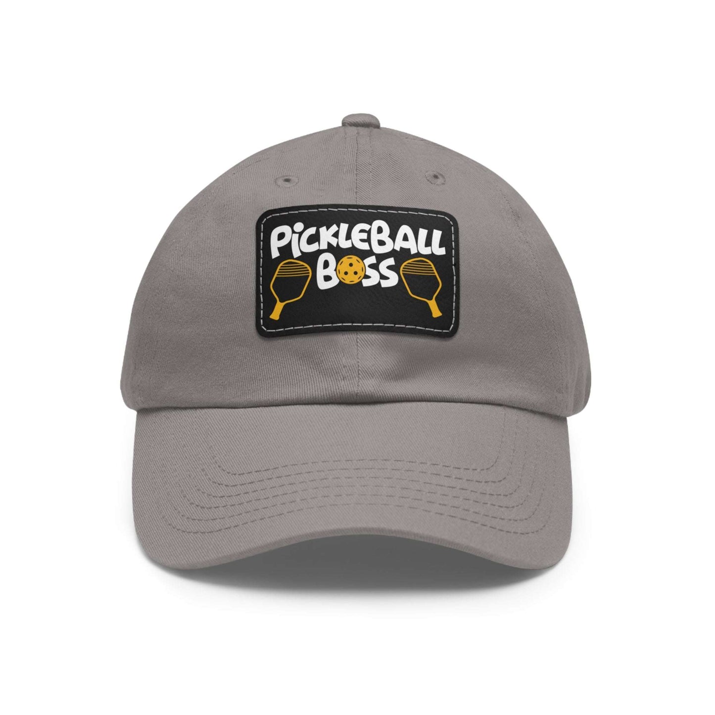 Pickleball Durable Cap - Pickleball Boss Grey
