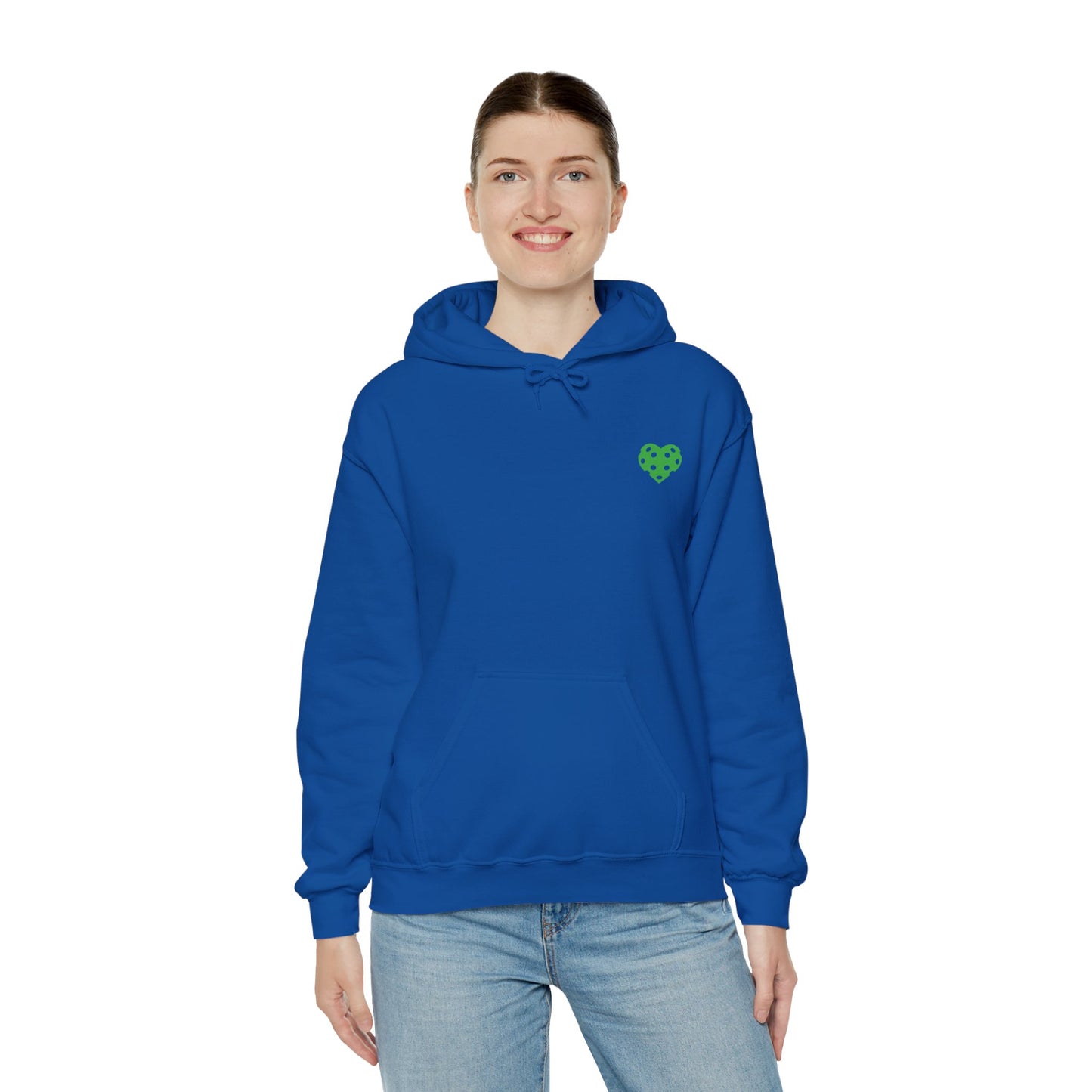 Women's Eye-Catching Pickleball Hoodie - Crazy Pickleball Lady