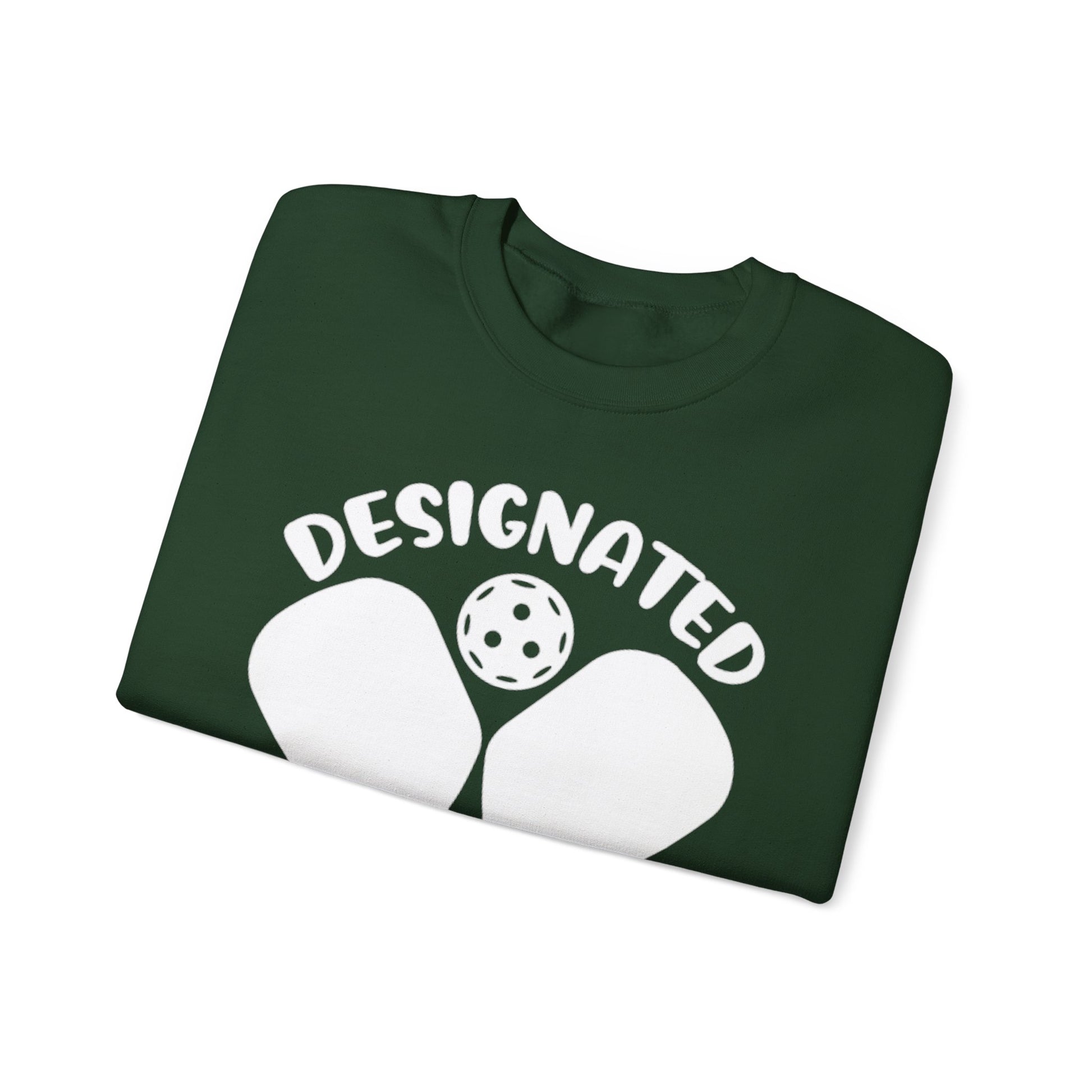 Men's Unique Pickleball Sweatshirt - Designated Dinker