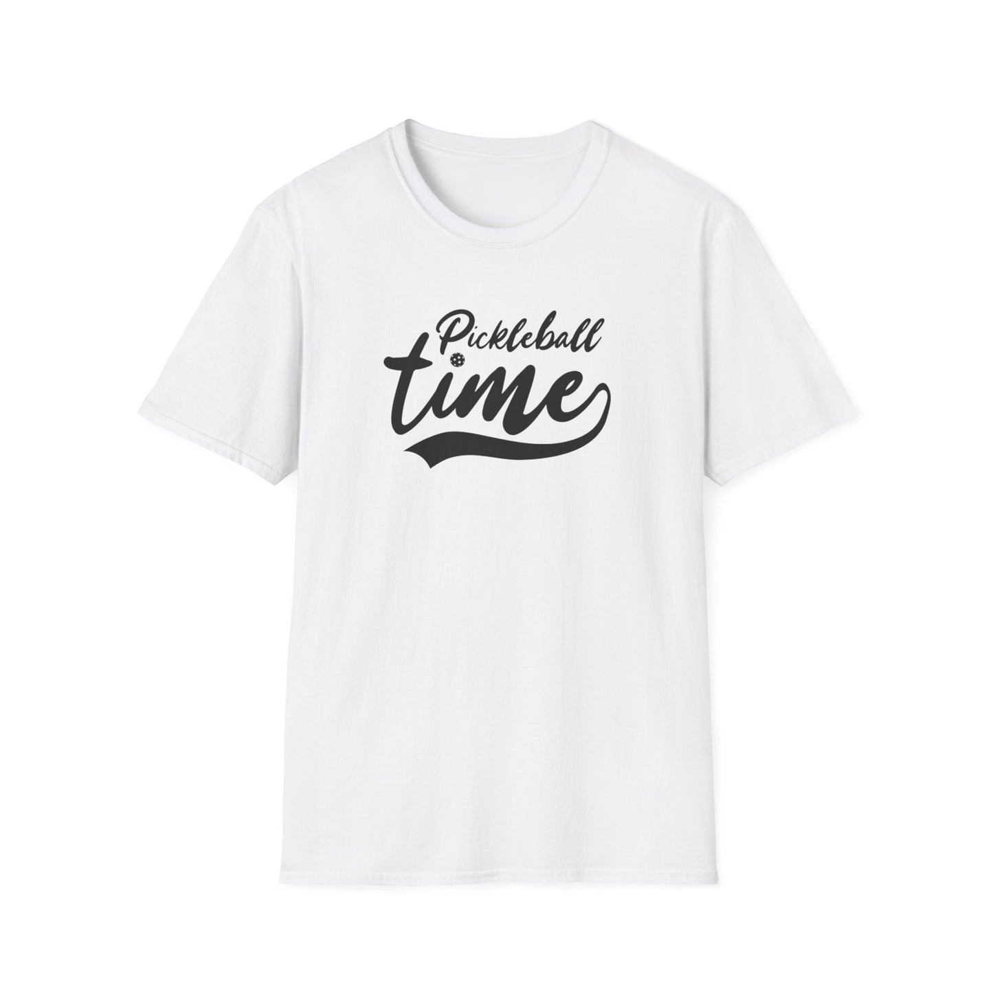 Women's Sporty Pickleball T-shirt - Pickleball Time White