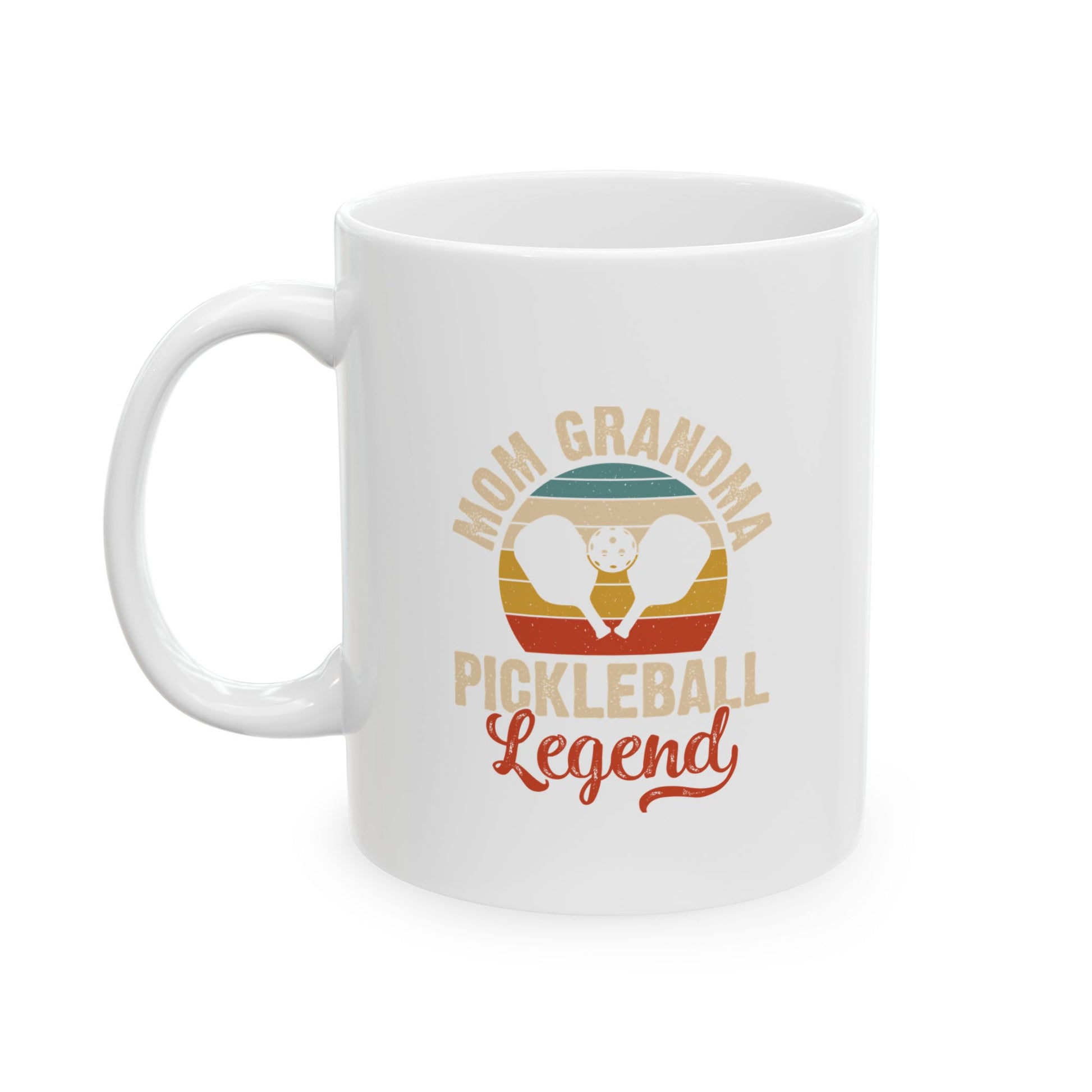 Funny Pickleball Mug - Mom grandma pickleball legend