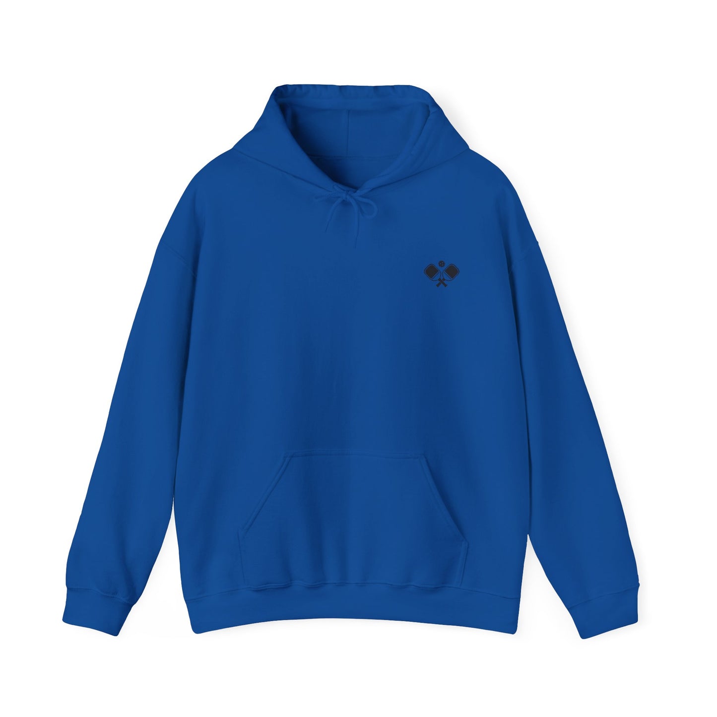 Men's Soft Pickleball Hoodie - Life is Good Pickleball Make It Better Royal