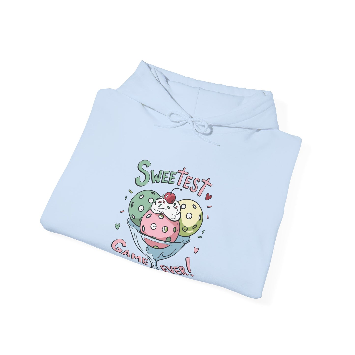 Women's Comfy Pickleball Hoodie - Sweetest Game Ever