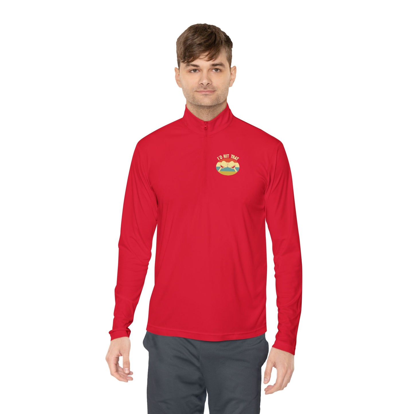 Men's Affordable Pickleball Pullover - Pickleball Player