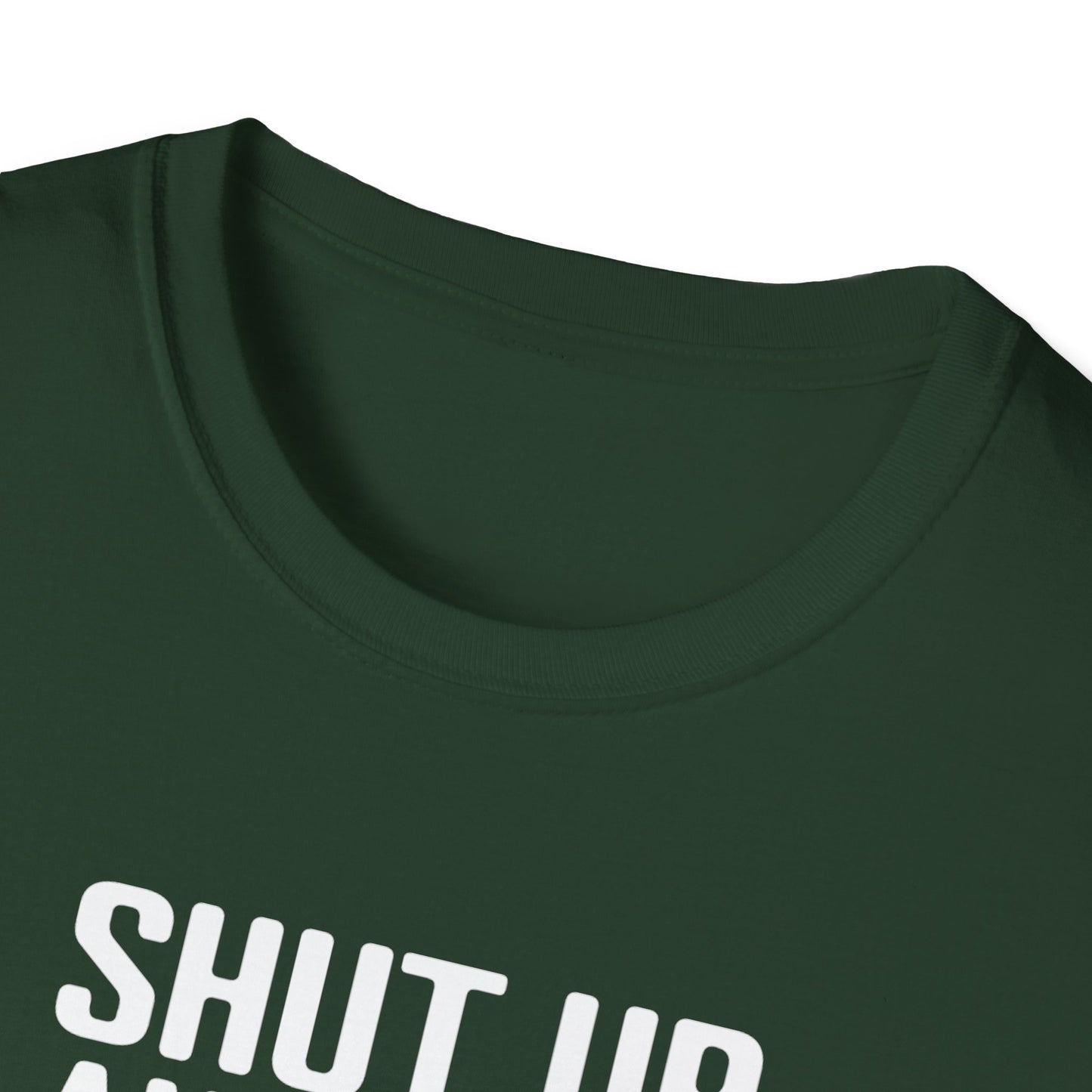 Women's Funny Pickleball T-shirt - Shut Up and Dink