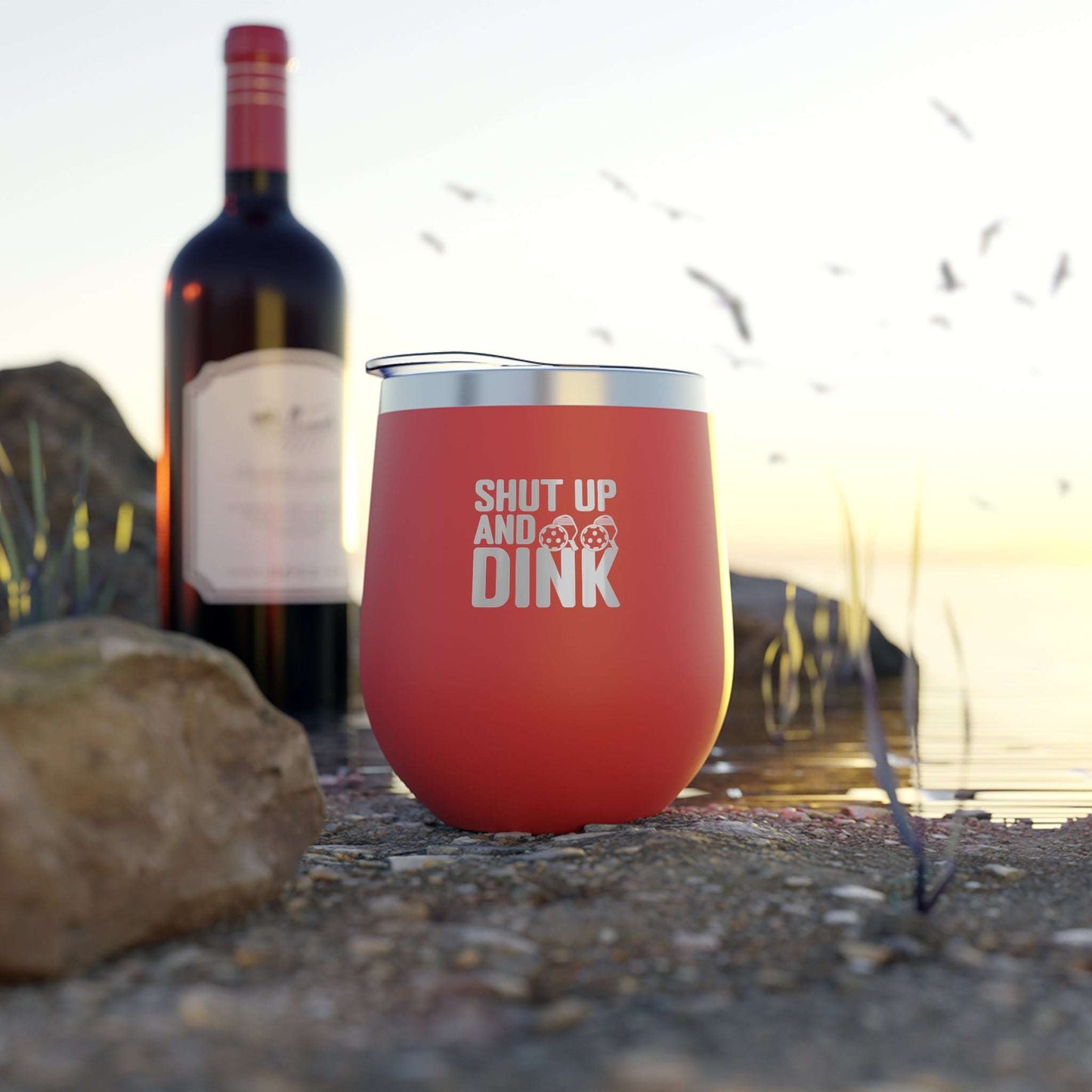 Pickleball Stylish Cup - Shut Up and Dink