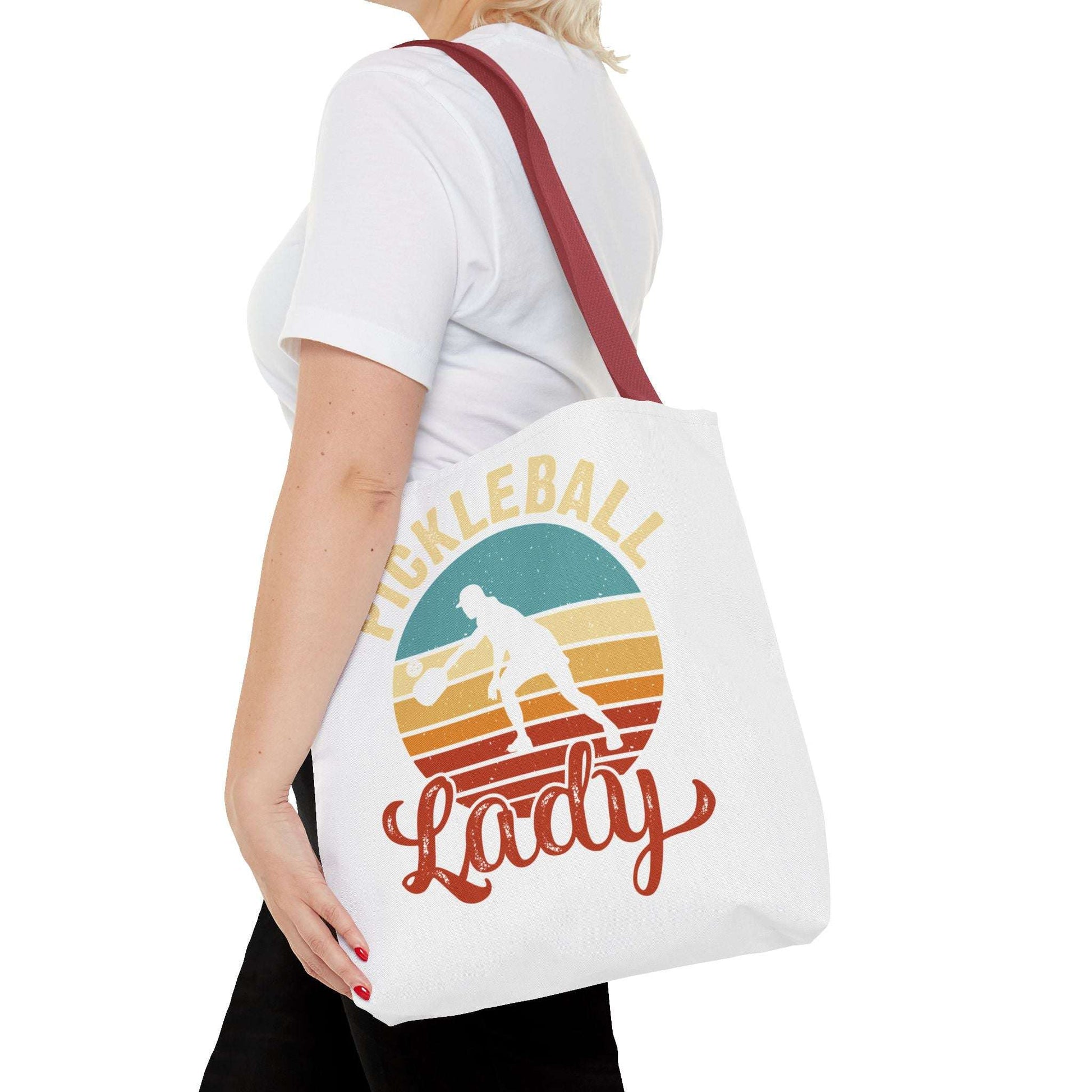 Funny Pickleball Tote Bag - Pickleball Lady