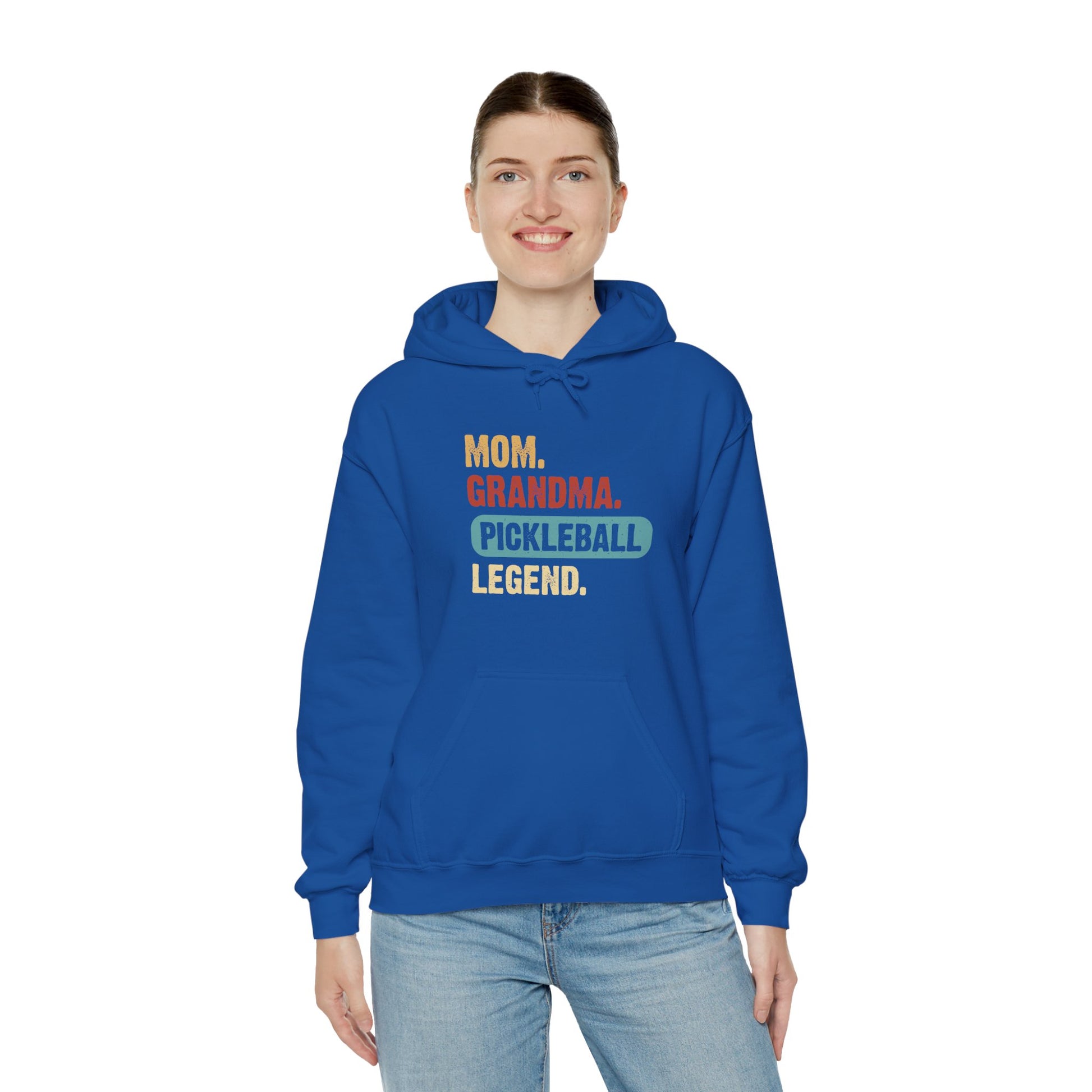 Women's Soft Pickleball Hoodie - Mom Grandma Pickleball Legend