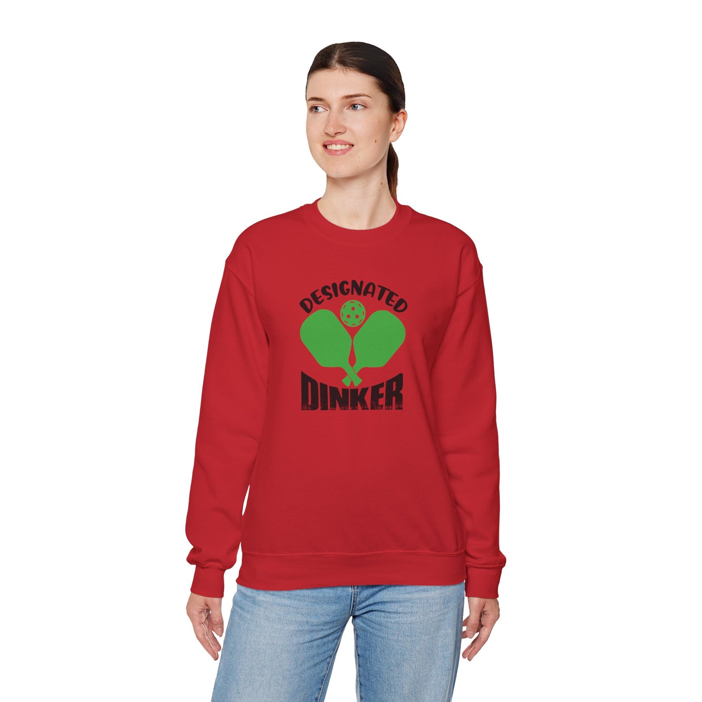 Women's Durable Pickleball Sweatshirt - Designated Dinker
