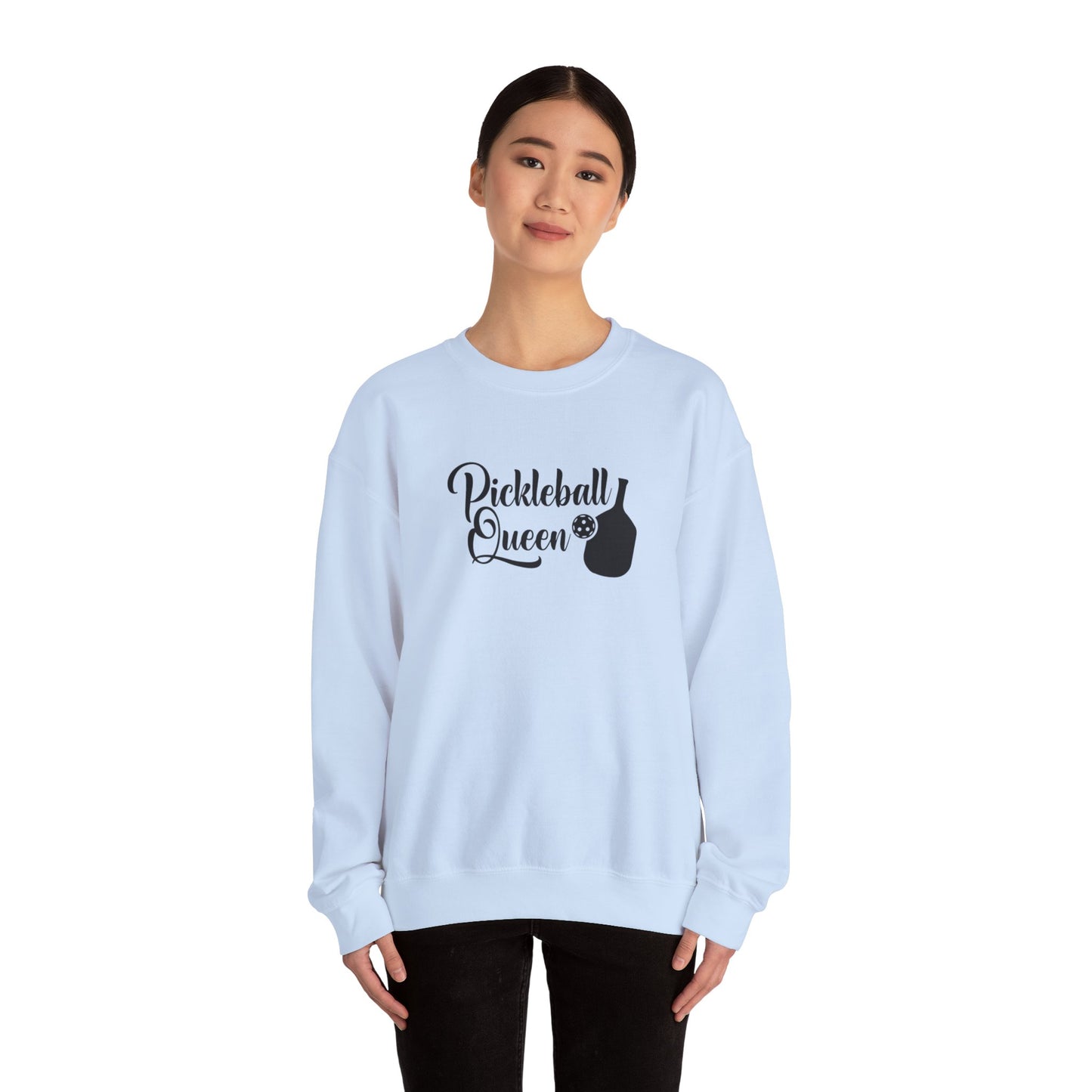Women's Cute Pickleball Sweatshirt - Pickleball Queen