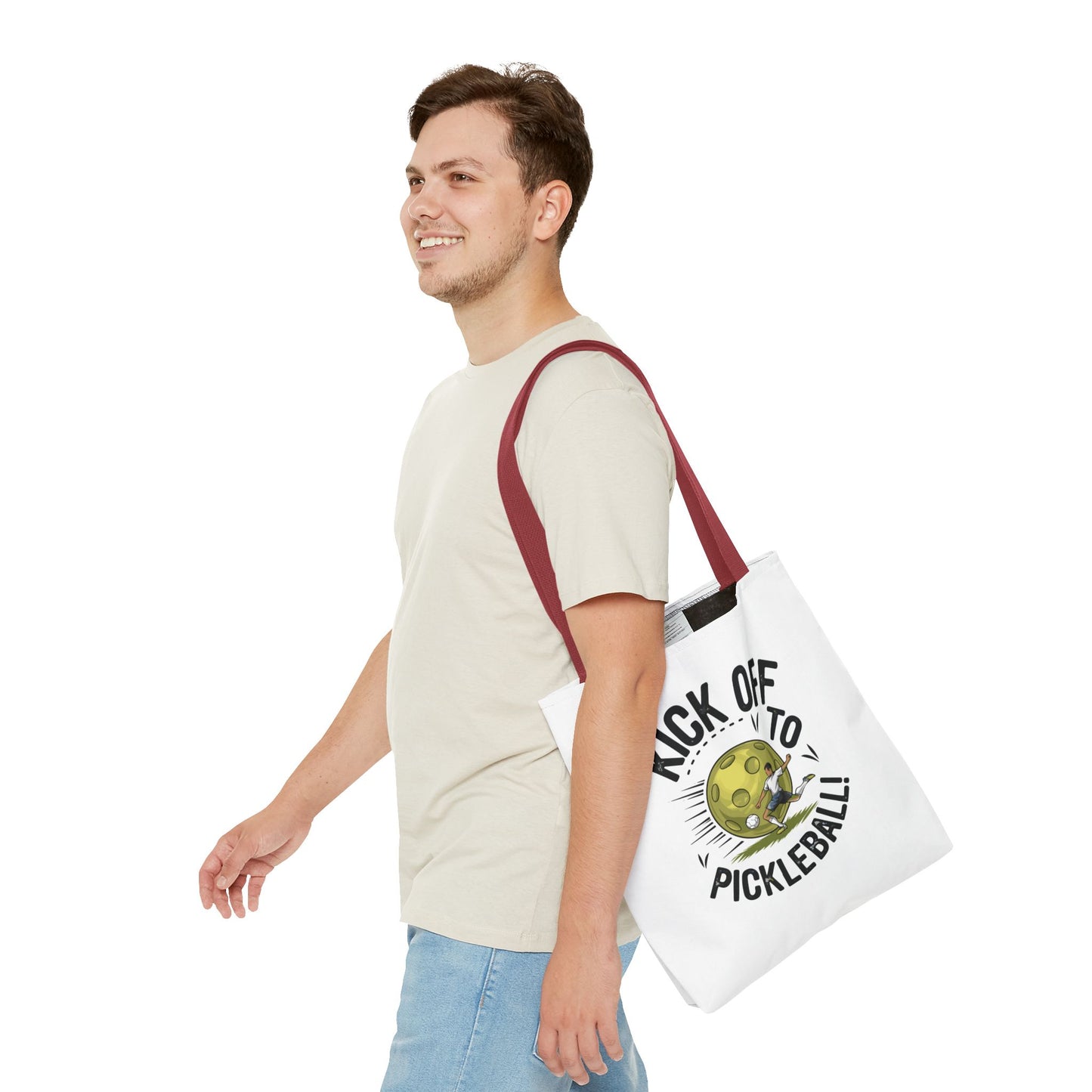 Pickleball Unique Tote Bag - Kick Off to Pickleball