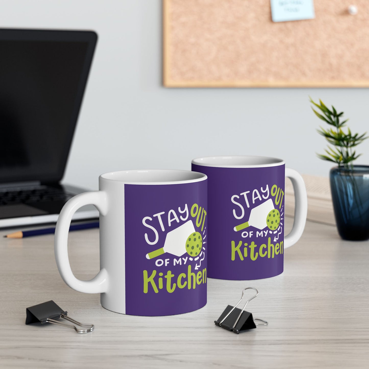 Pickleball Cute Mug - Stay Out of My Kitchen