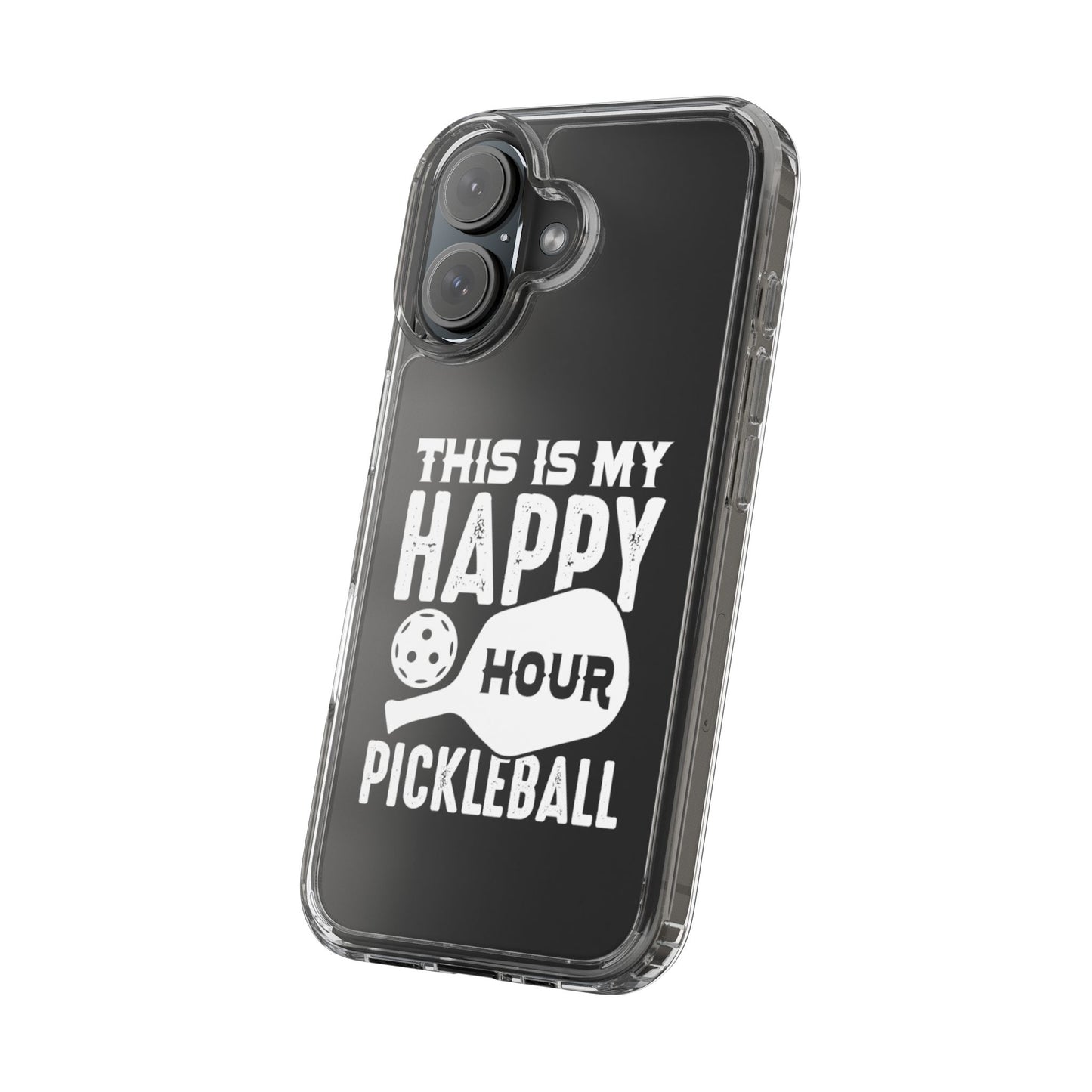 Pickleball Durable Phone case - This Is My Happy Hour Pickleball
