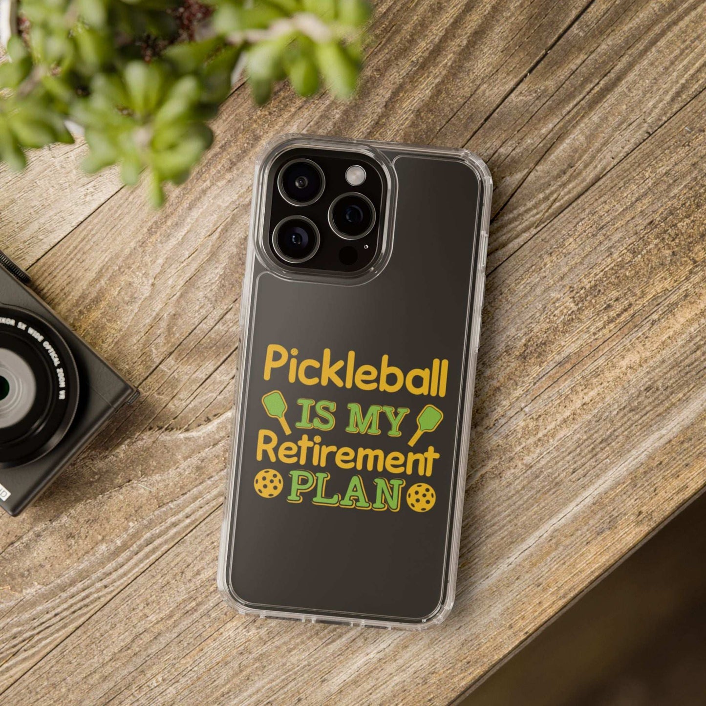 Pickleball Funny Phone case - Pickleball Is My Retirement Plan