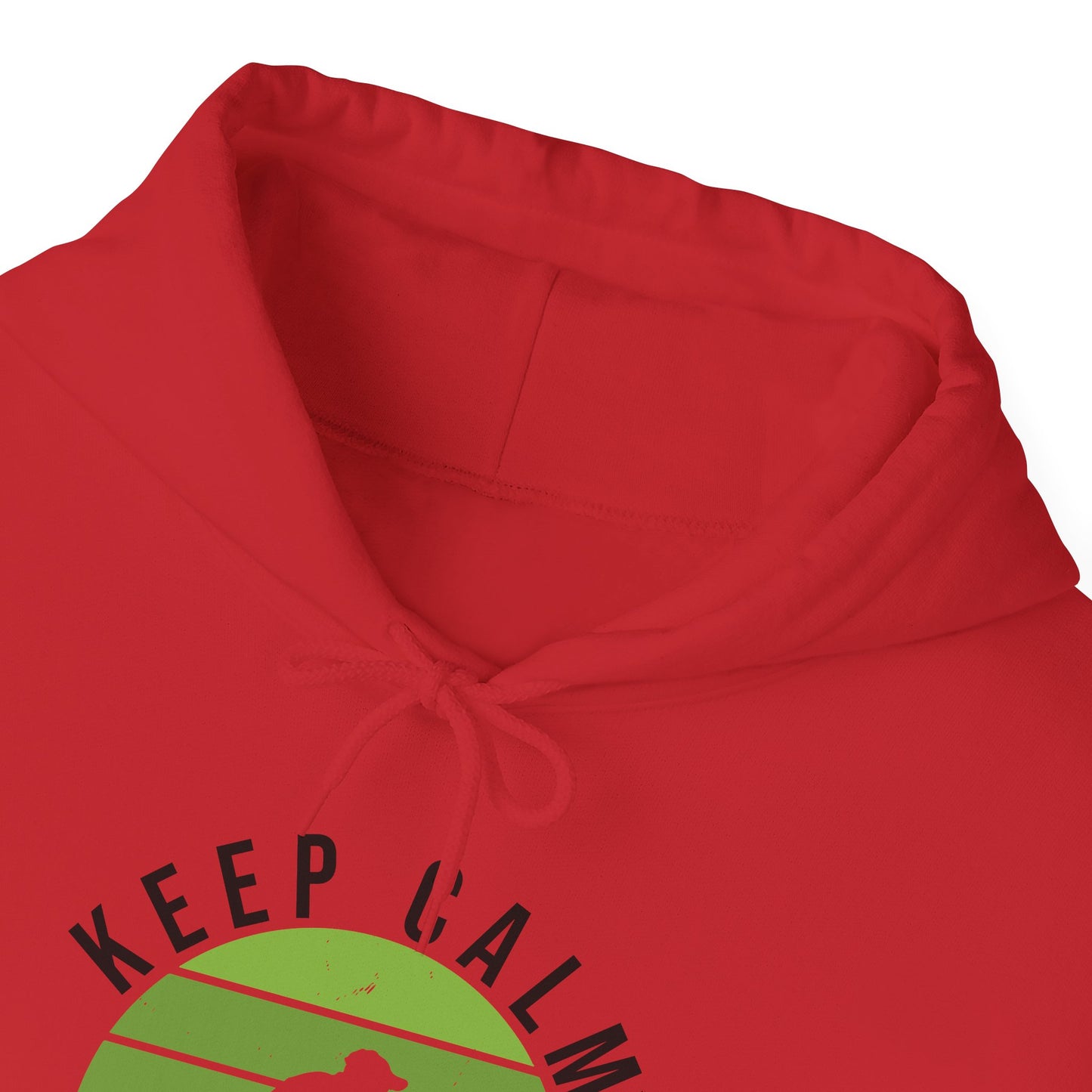 Men's Comfy Pickleball Hoodie - Keep Calm and Play