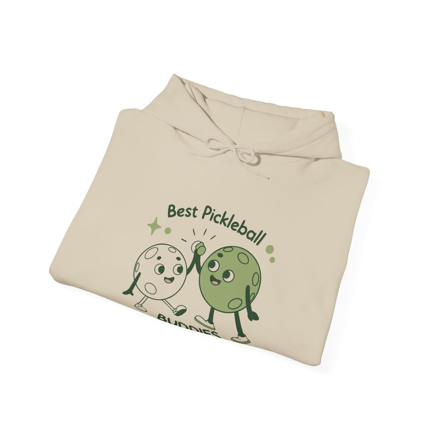 Men's Cute Pickleball Hoodie - Best Pickleball Buddies