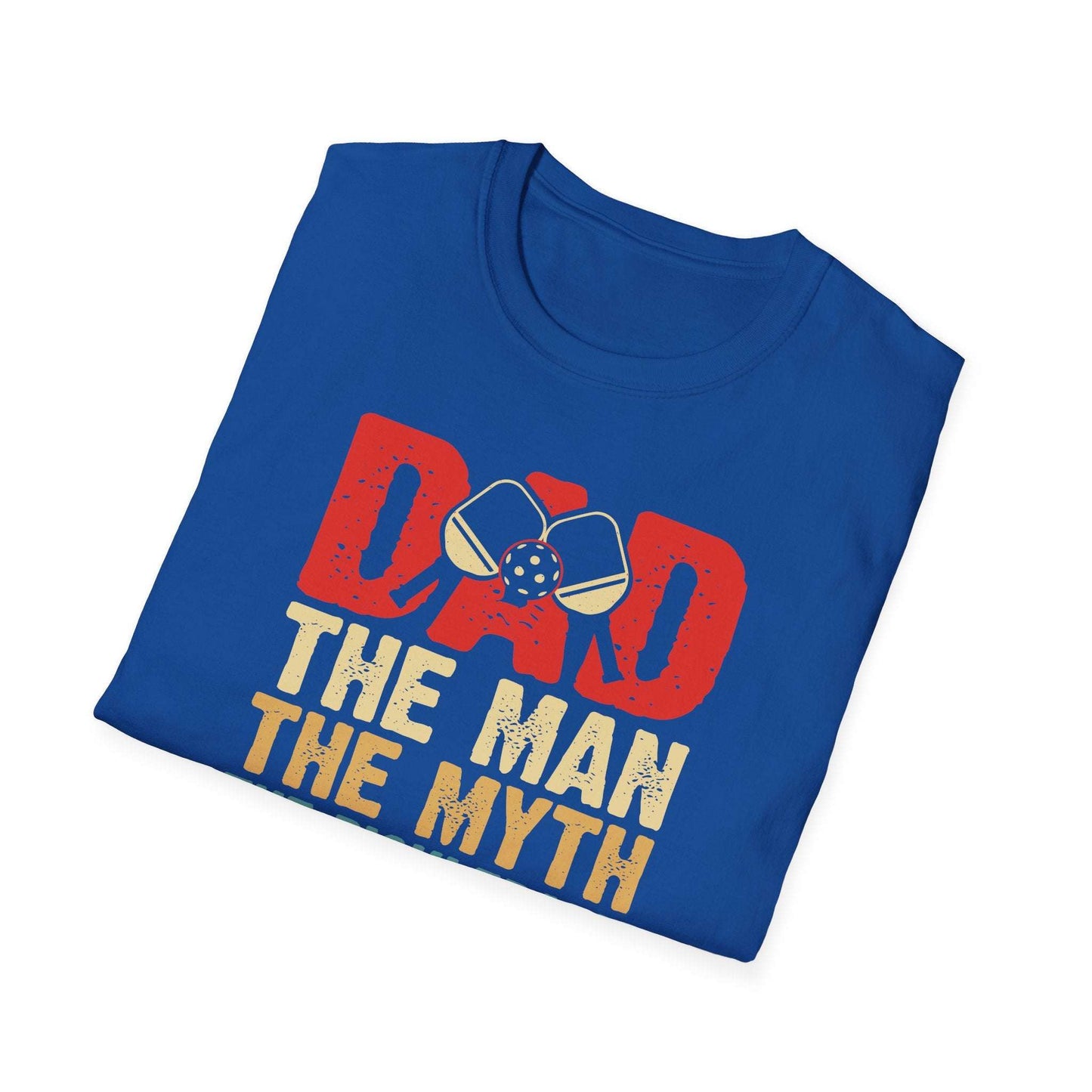 Men's Cool Pickleball T-shirt - DAD THE PICKLEBALL LEGEND RETRO
