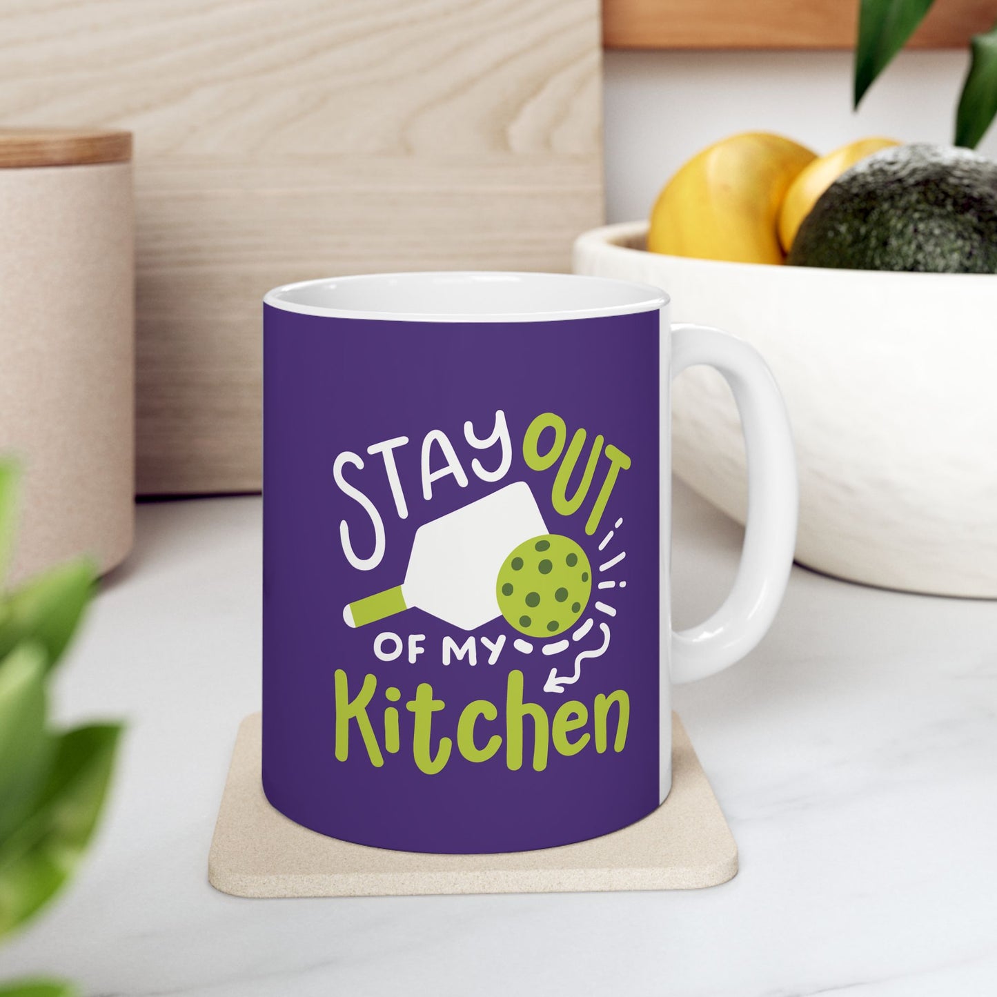 Pickleball Cute Mug - Stay Out of My Kitchen