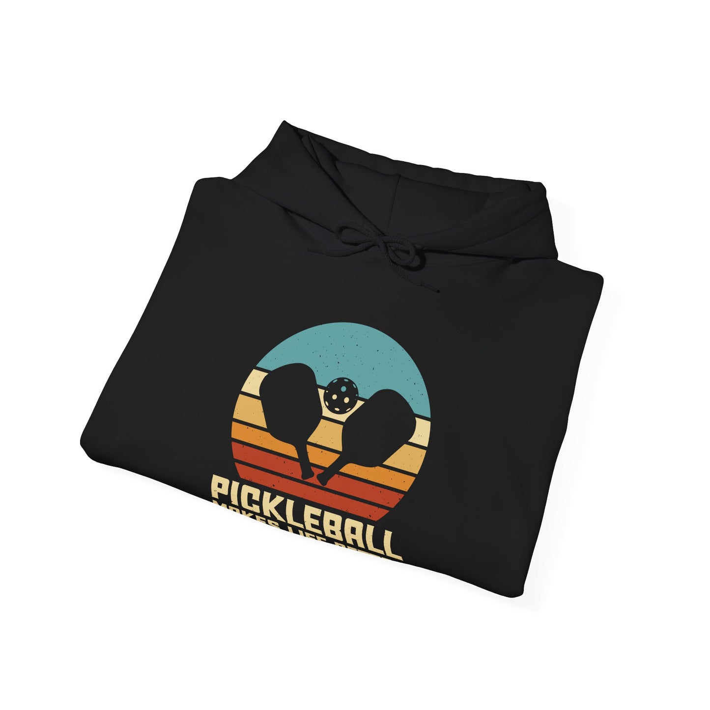 Men's Unique Pickleball Hoodie - Pickleball Make Life Better