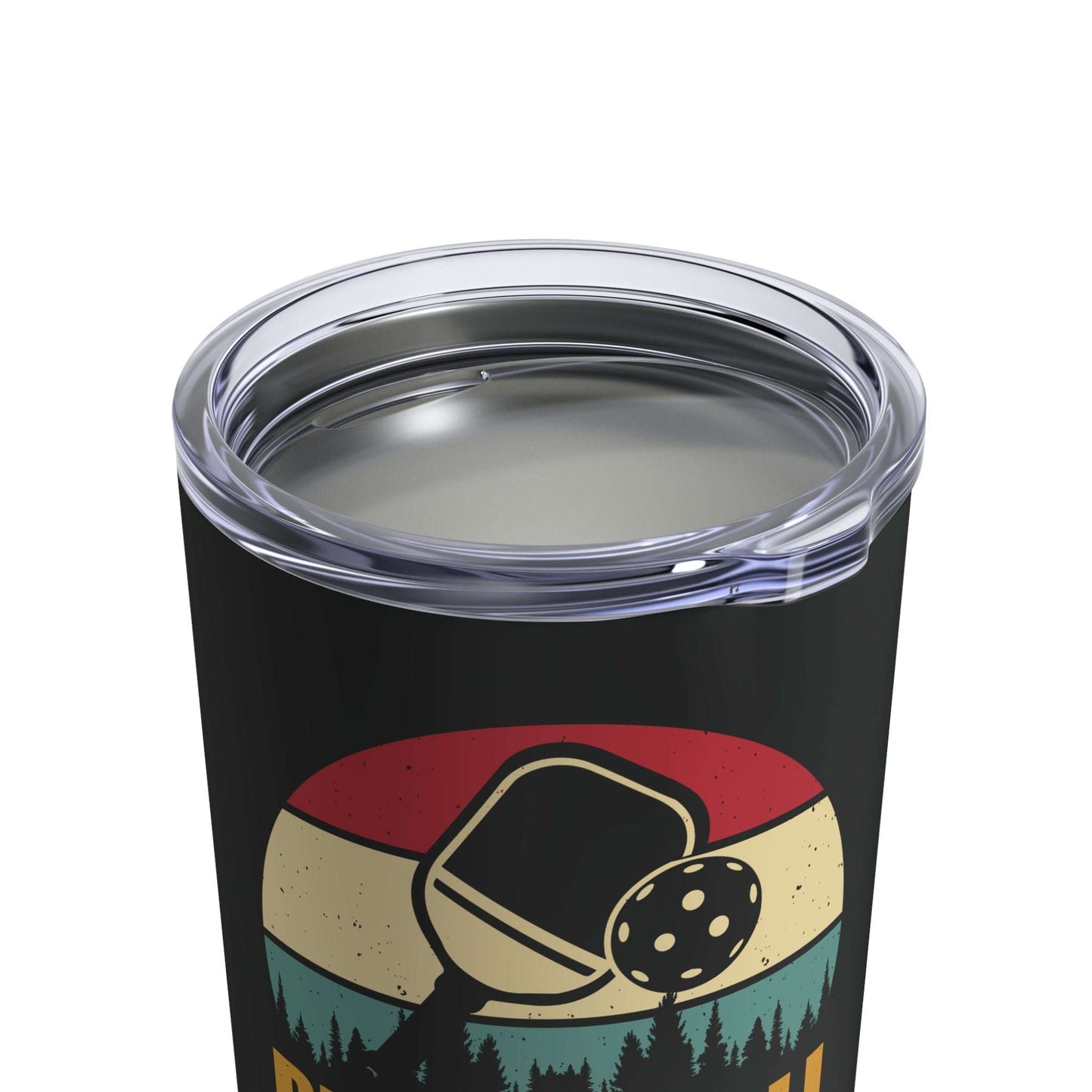 Pickleball Cool Tumbler - Pickleball Retro