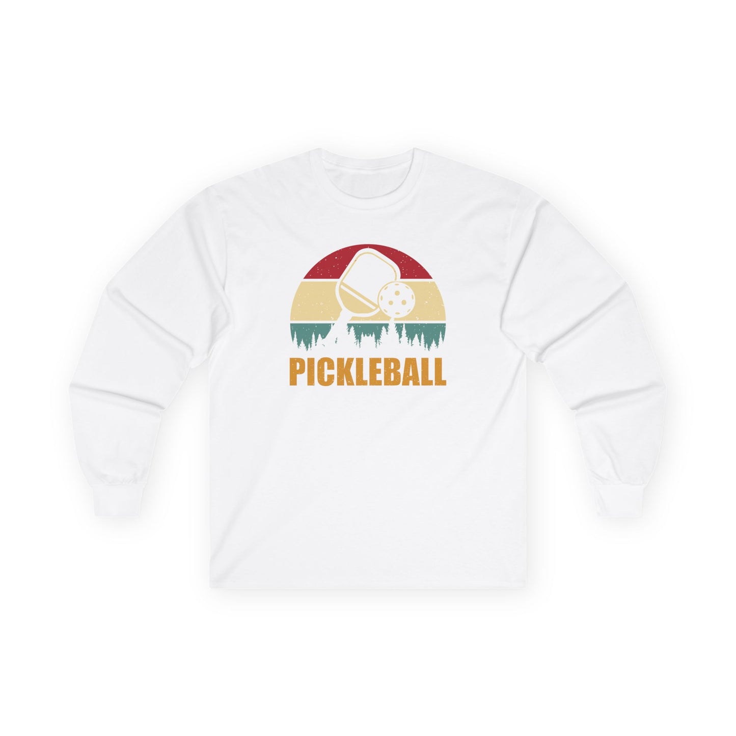 Women's Stylish Pickleball Long Sleeves top - Pickleball Retro