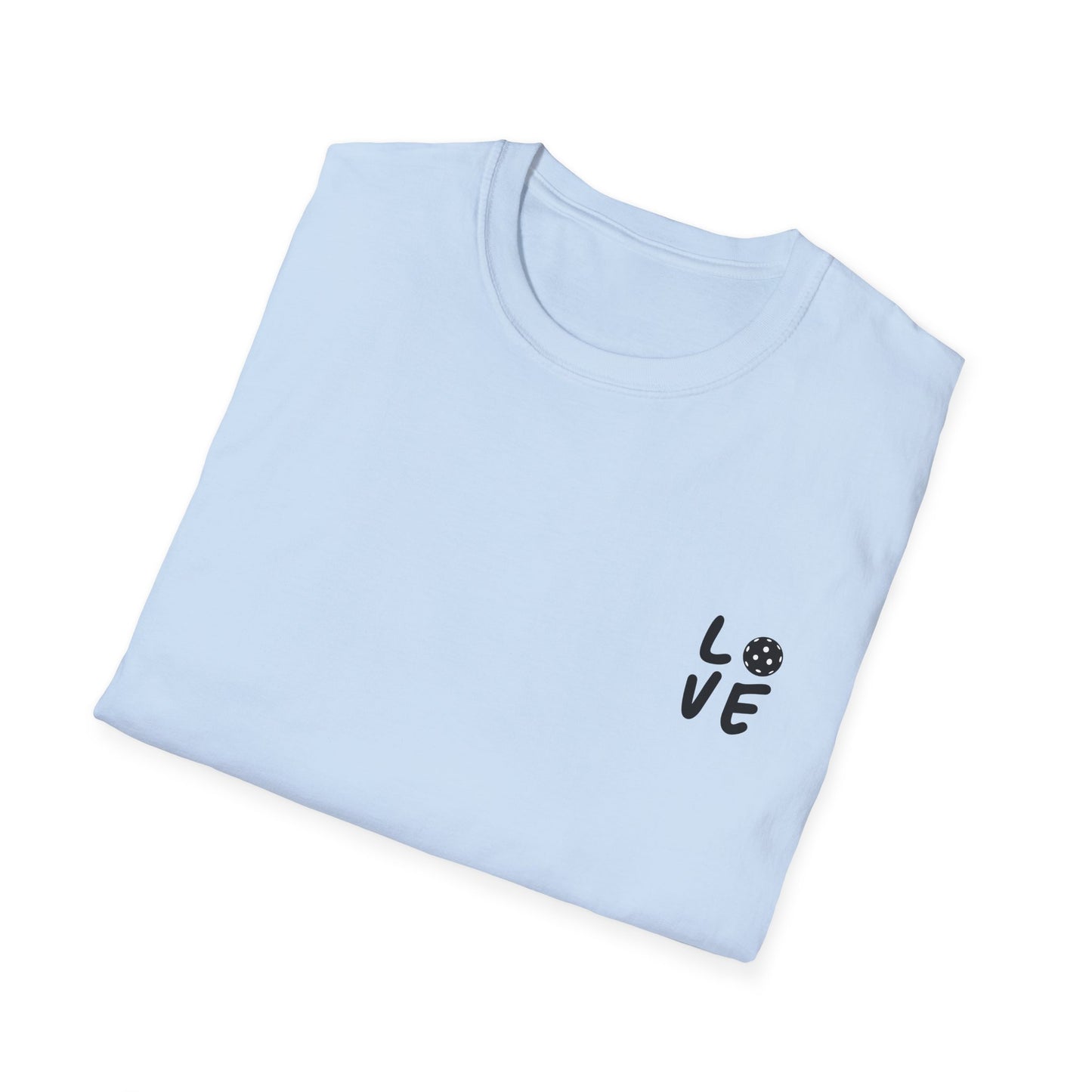 Women's Soft Pickleball T-shirt - Just a Girl Who Loves Pickleball
