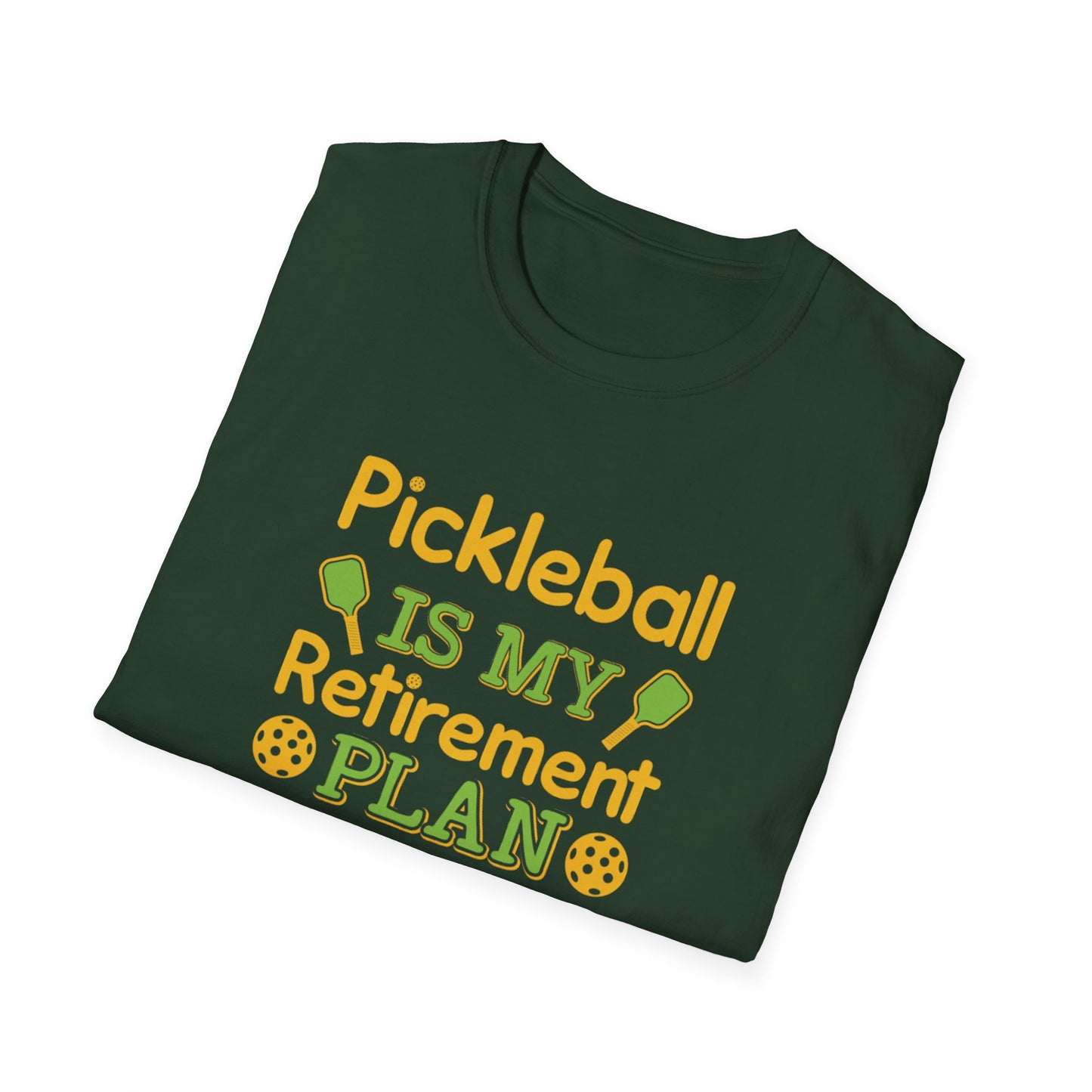 Women's Playful Pickleball T-shirt - Pickleball Is My Retirement Plan