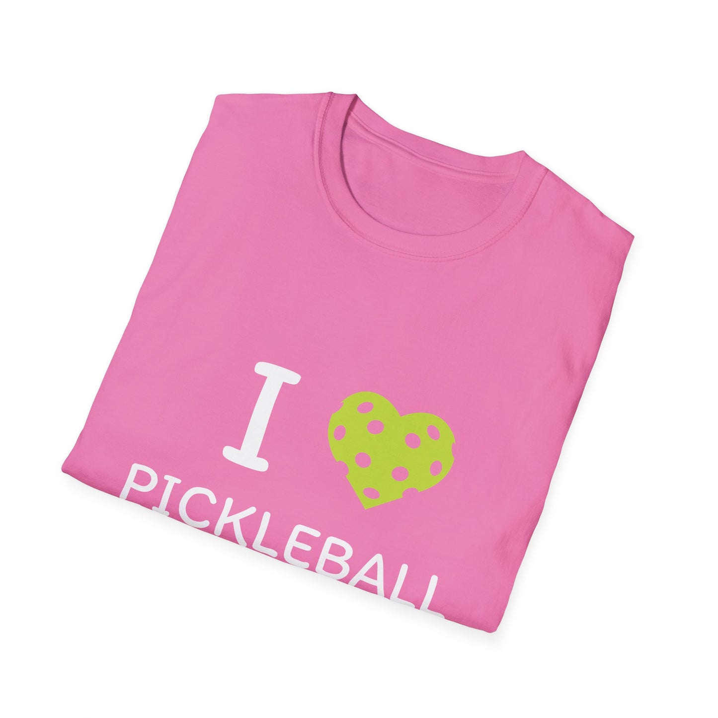 Women's Funny Pickleball T-Shirt - Heart