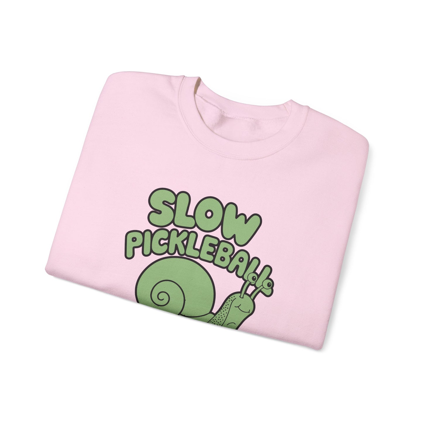 Men's Funny Pickleball Sweatshirt - Slow Pickleball Days