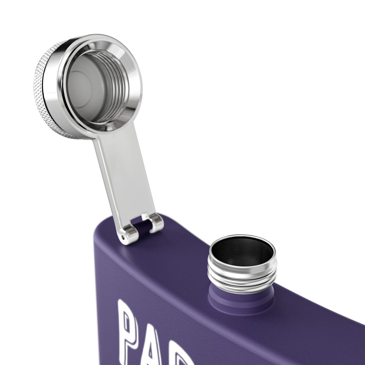 Pickleball Colorful Flask - Paddle Vibes Only