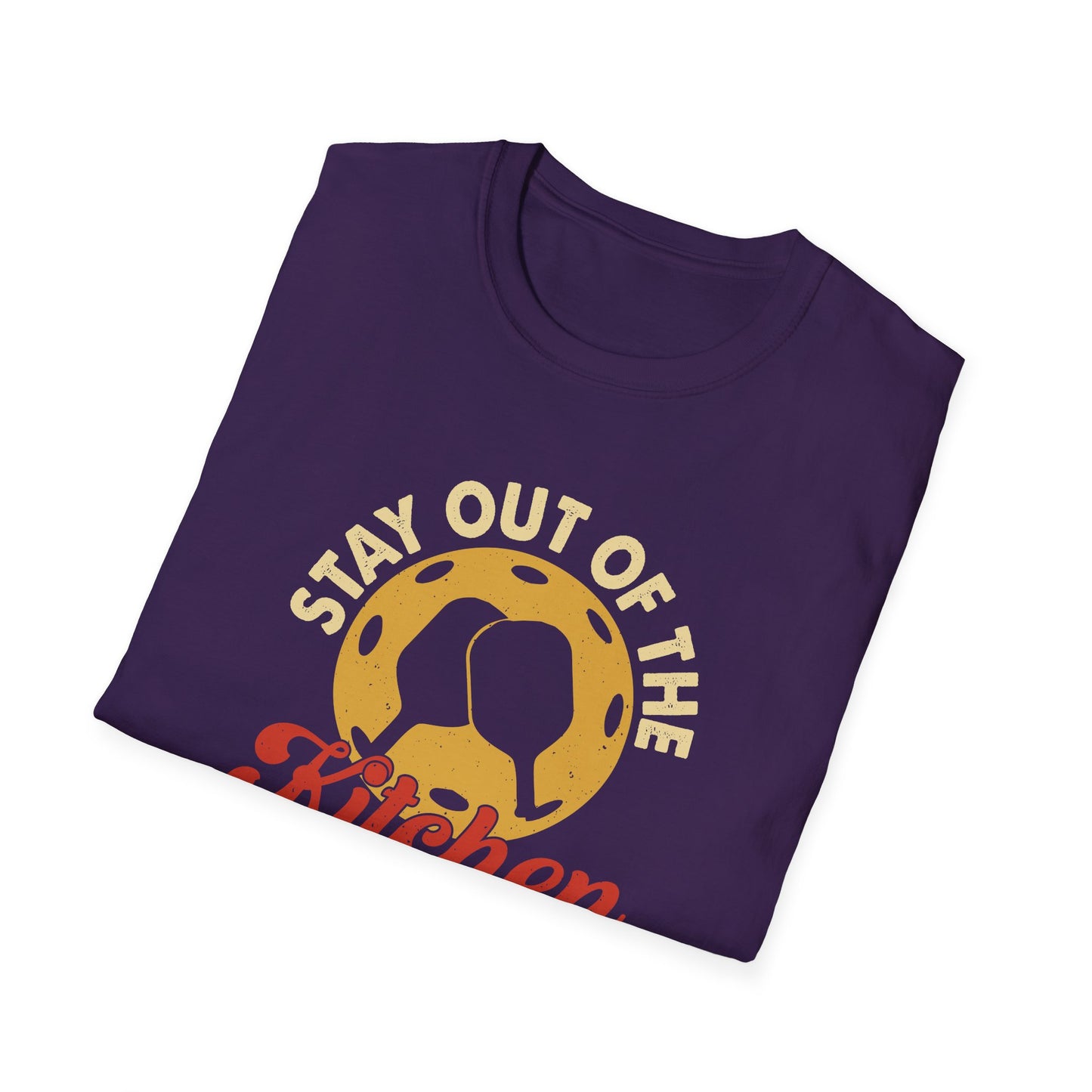 Women's Pickleball T-shirt - Stay Out of the Kitchen Play Pickleball