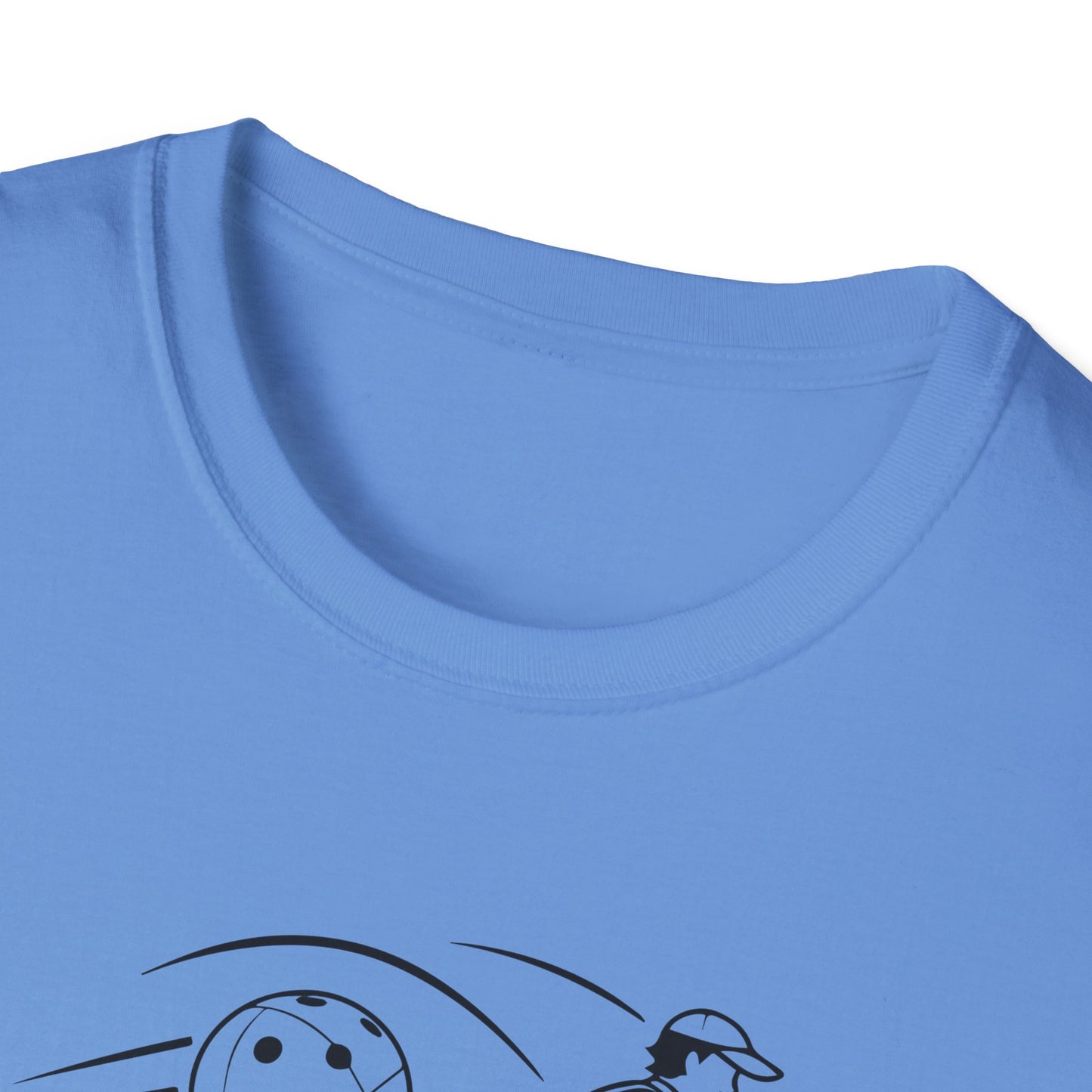Men's Lightweight Pickleball T-shirt - Moving Fast Pickleball Strong