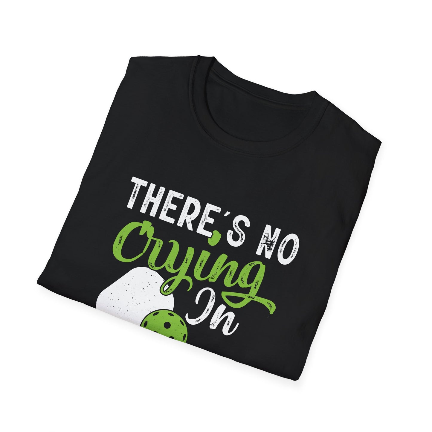 Women's Playful Pickleball T-shirt - There's No Crying in Pickleball