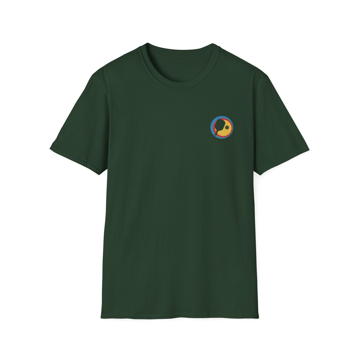 Men's Funny Pickleball T-shirt - Never Underestimate an Old Man Green