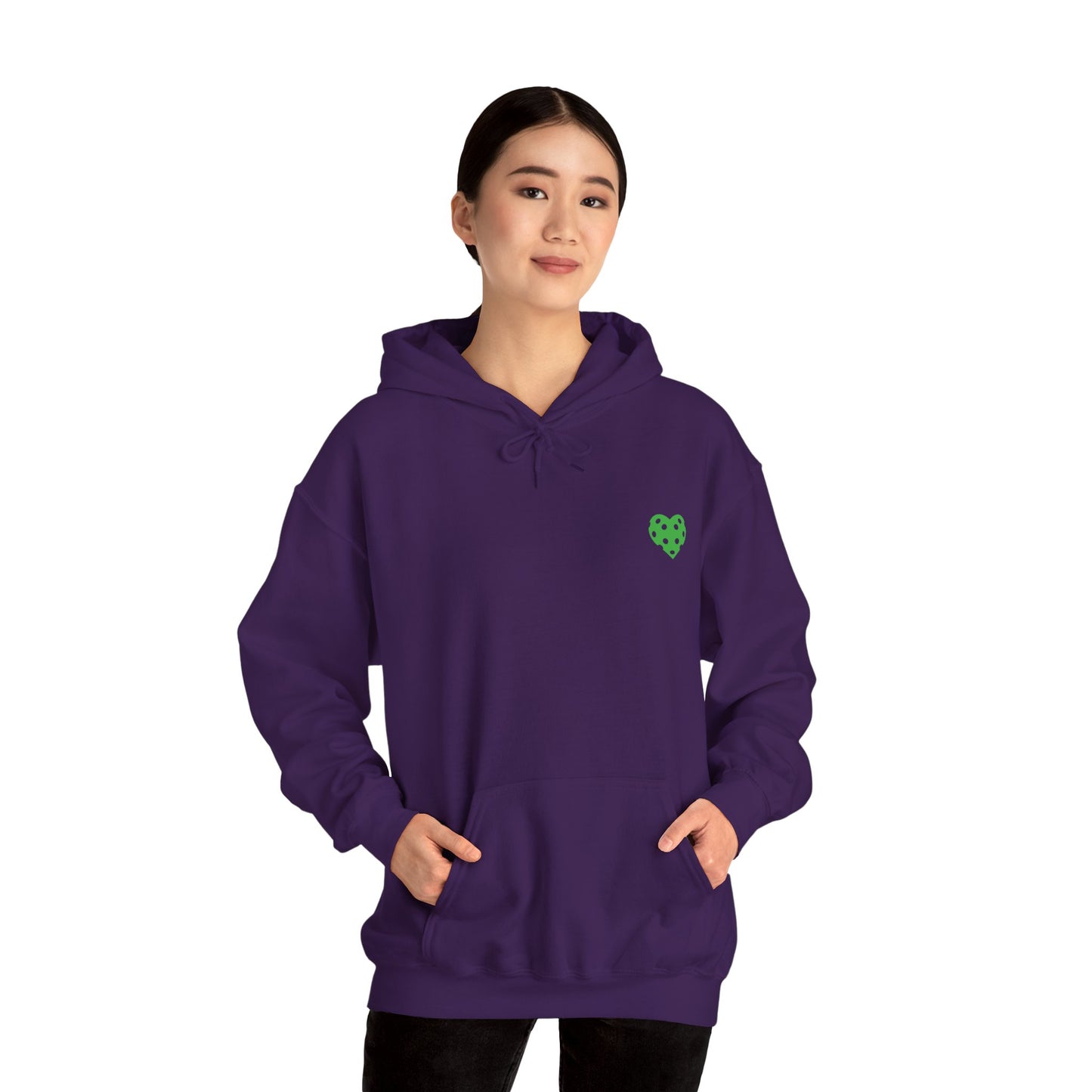 Women's Eye-Catching Pickleball Hoodie - Crazy Pickleball Lady