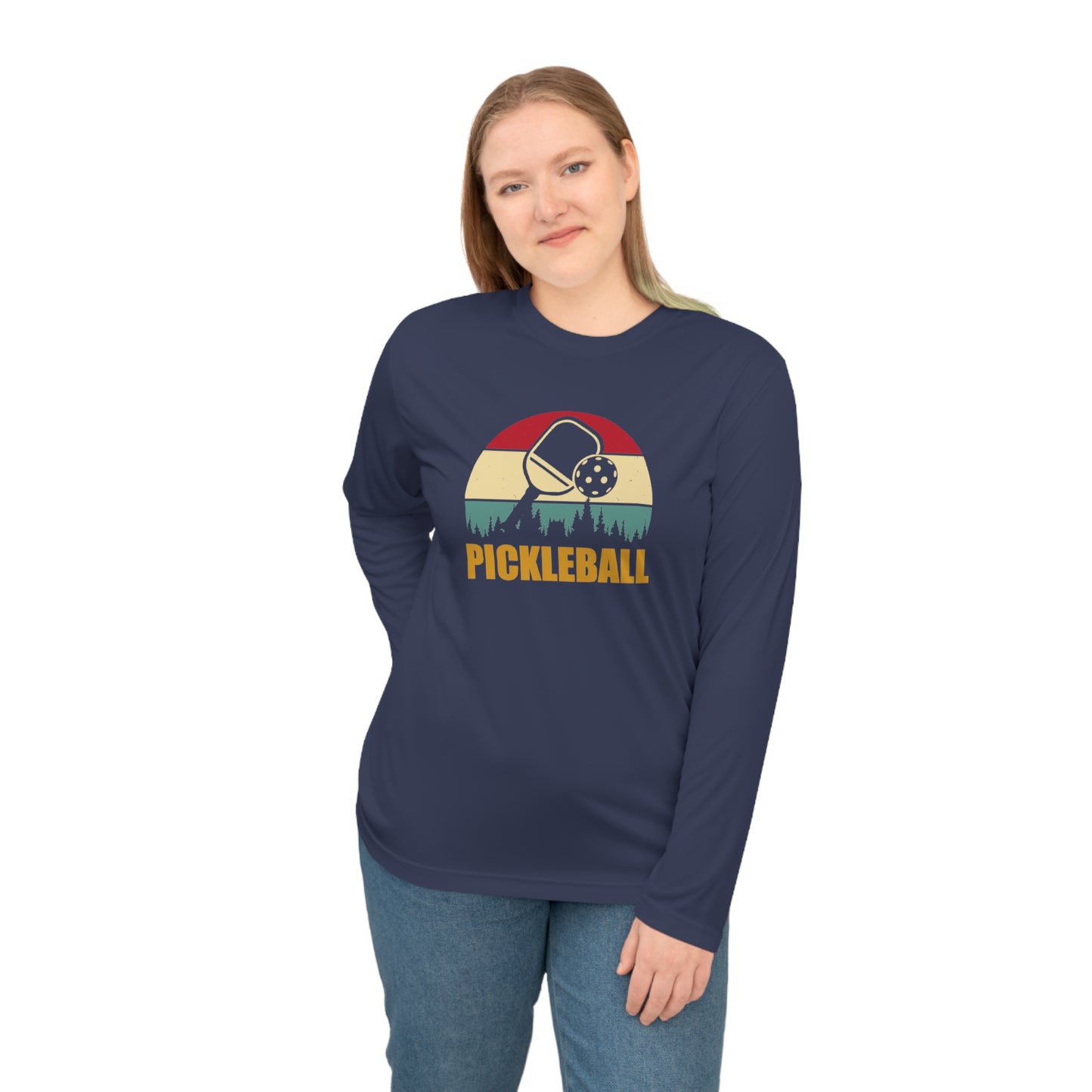 Women's Cool Pickleball Long Sleeves top - Pickleball Retro