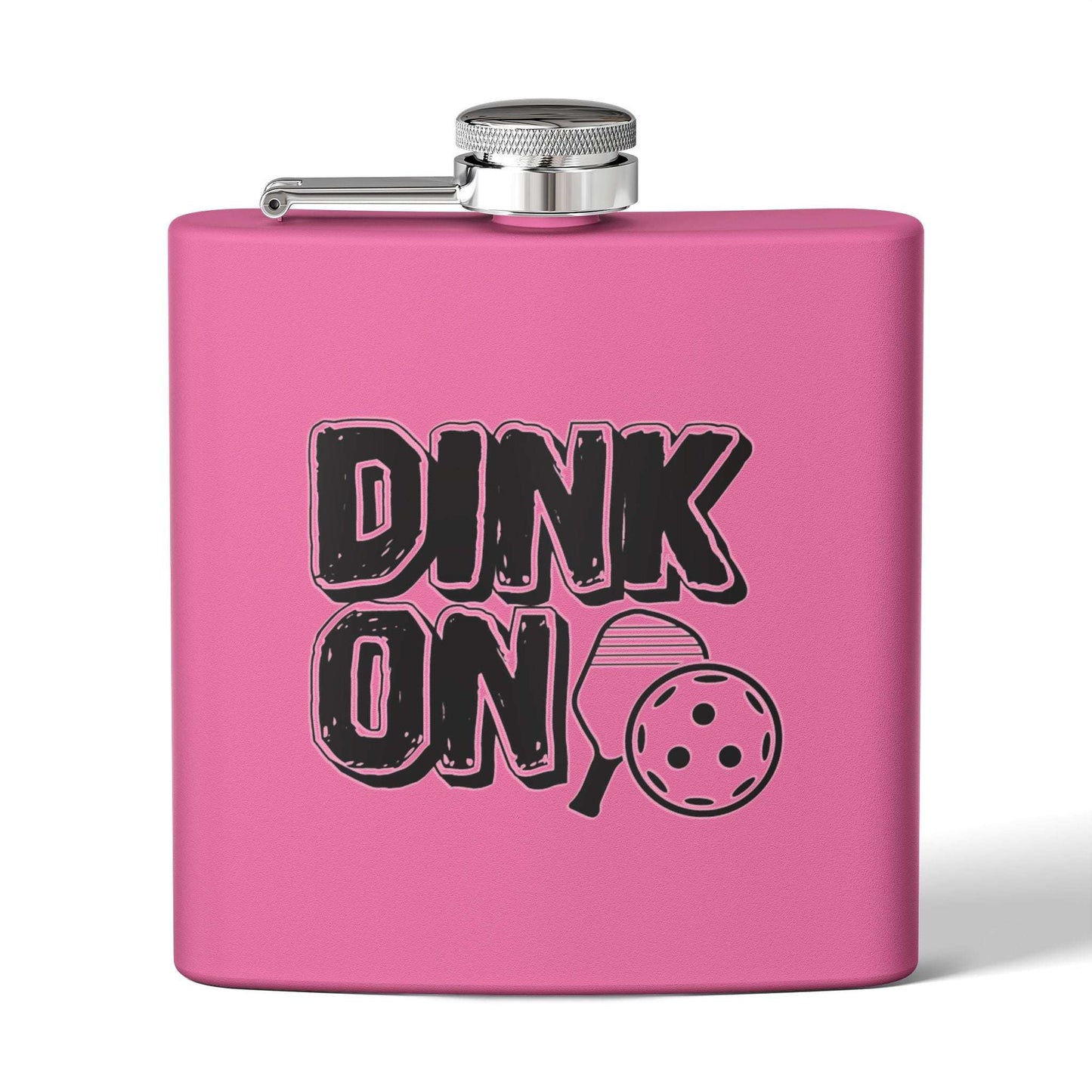 Pickleball Quirky Flask - Dink On
