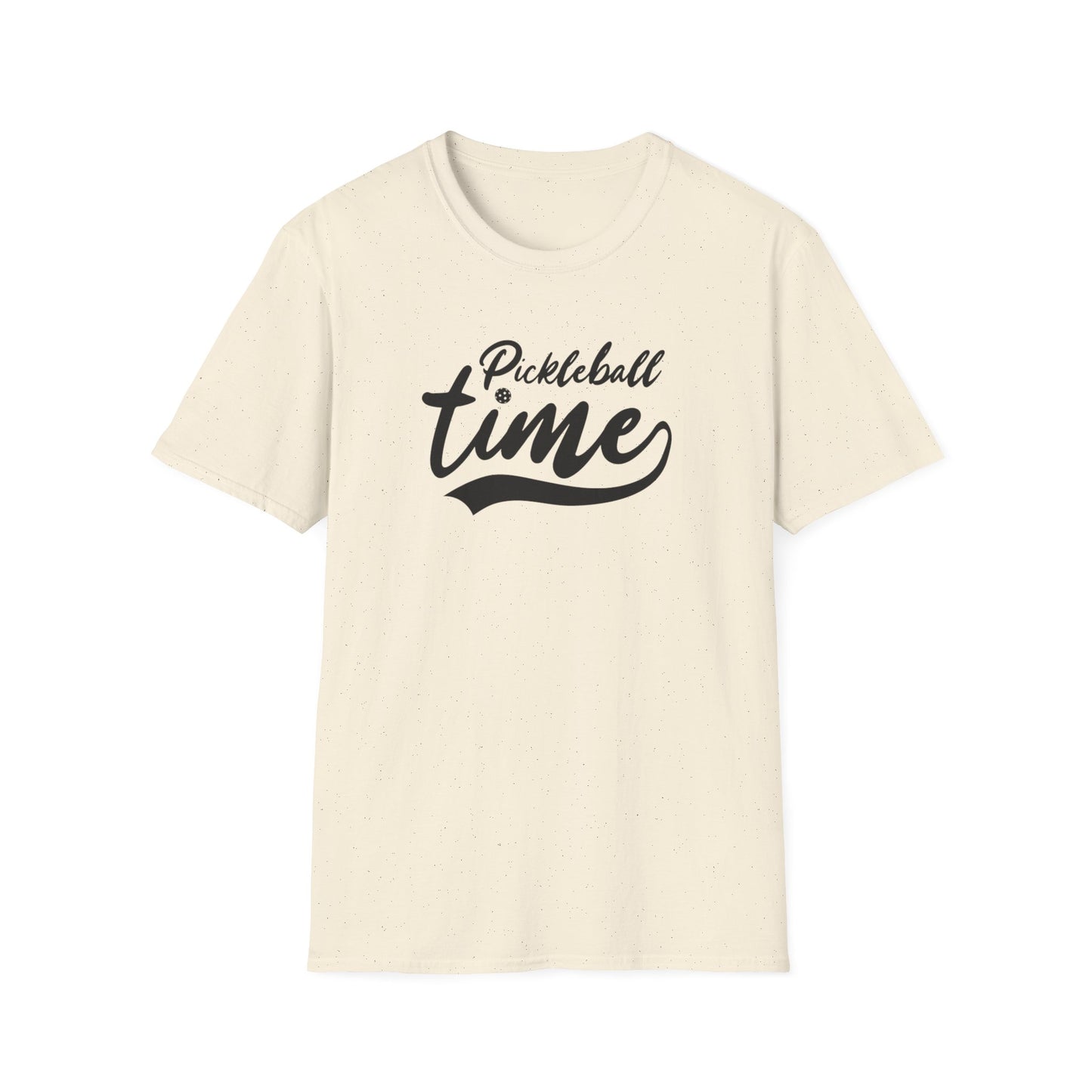 Women's Sporty Pickleball T-shirt - Pickleball Time Beige