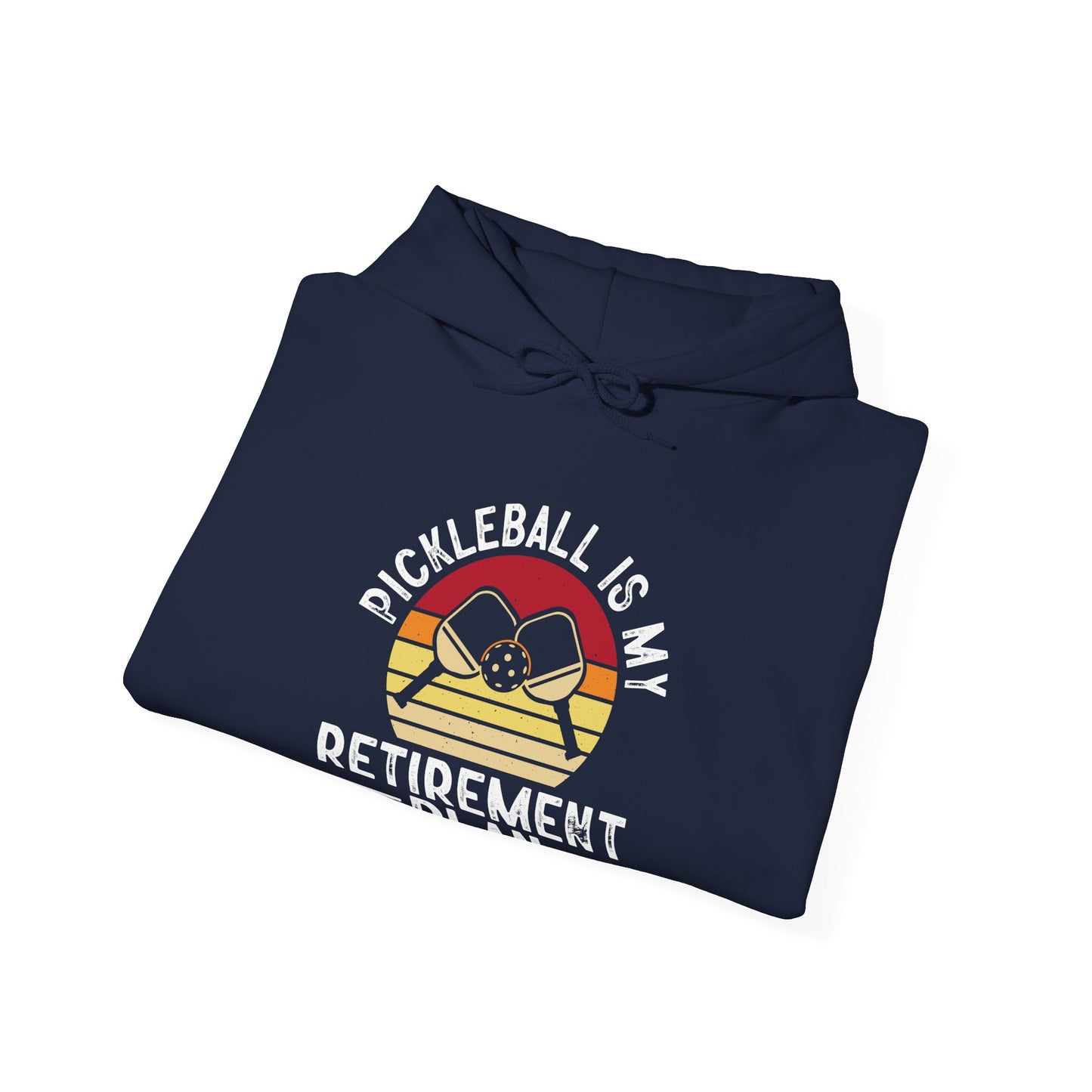 Women's Durable Pickleball Hoodie - Pickleball Is My Retirement Plan