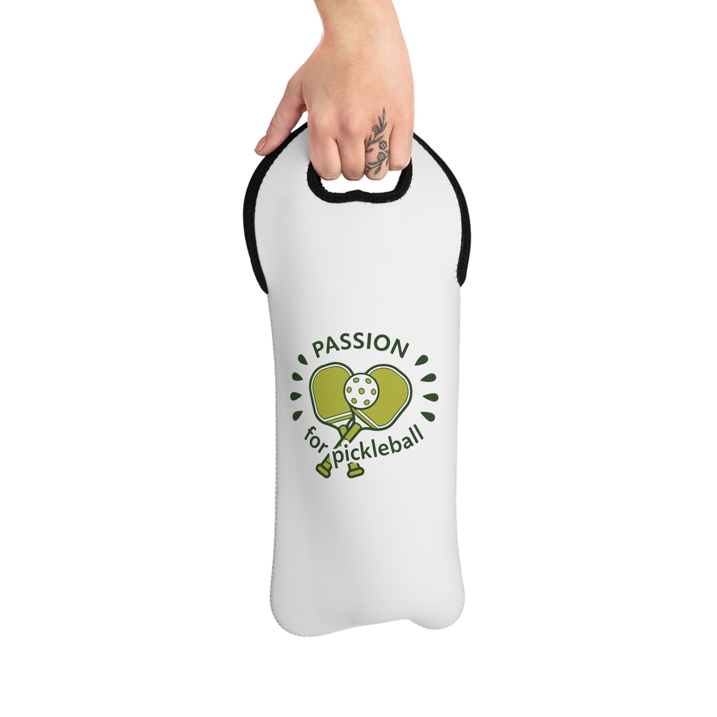 Pickleball Cute Wine Tote Bag - Passion for Pickleball