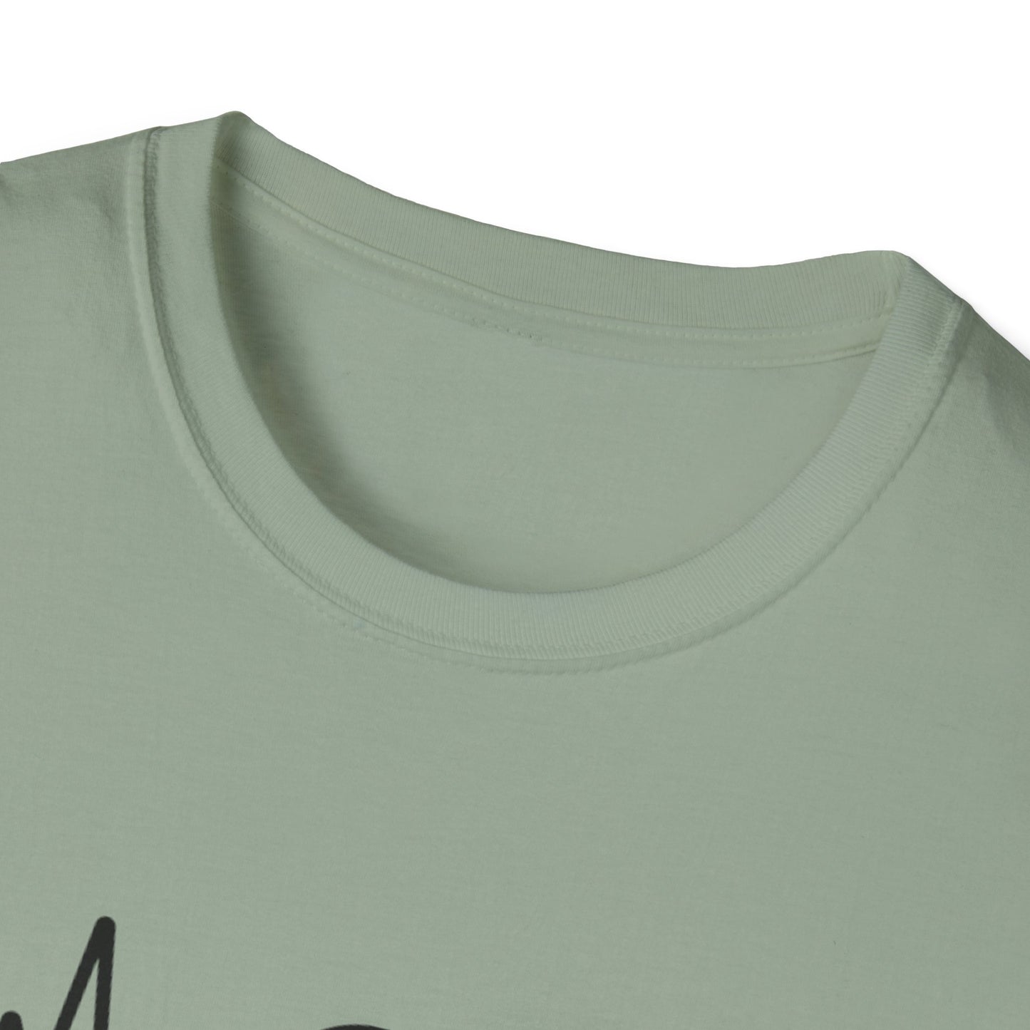 Men's Stylish Pickleball T-shirt - Pickleball Heartbeat