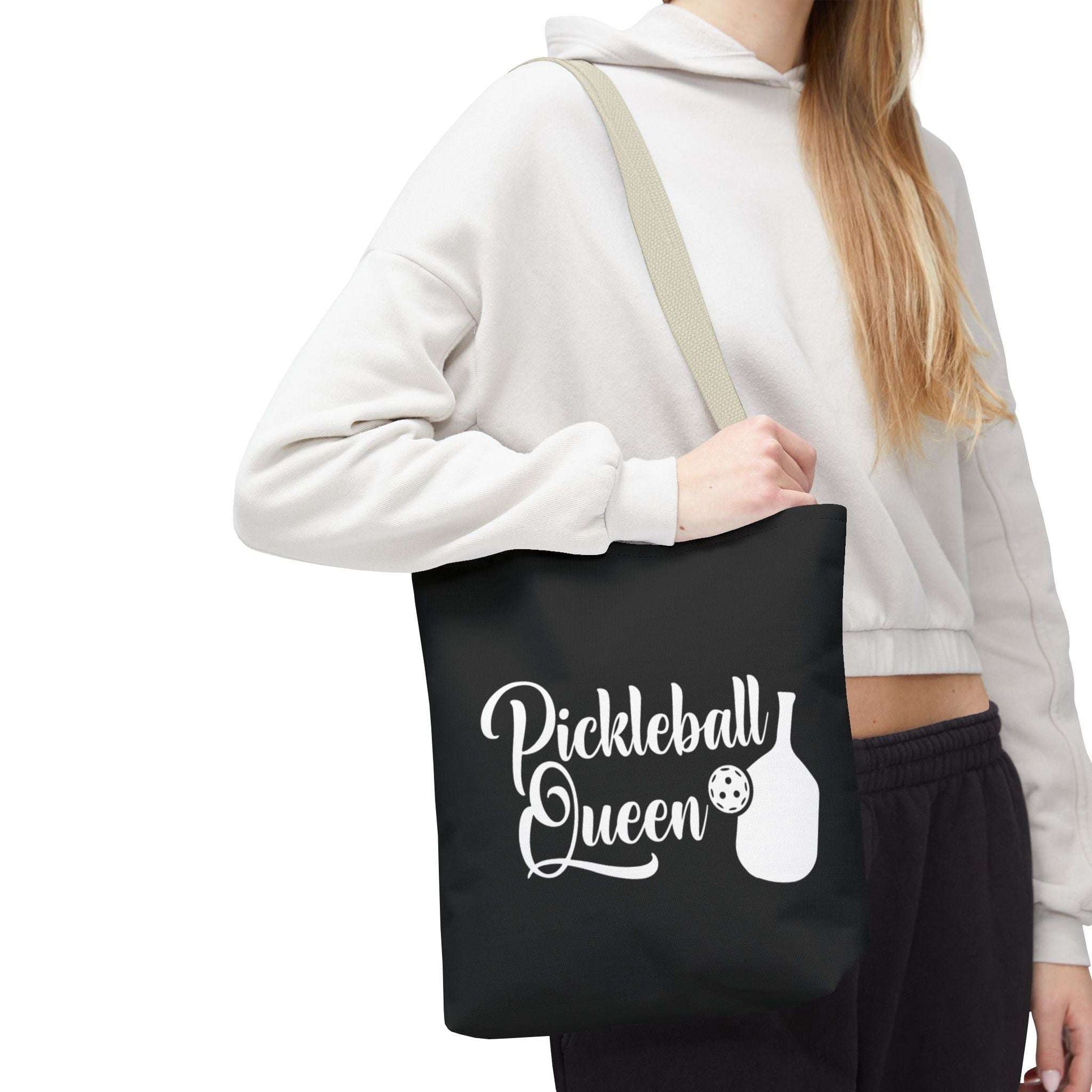 Funny Pickleball Tote Bag - Pickleball Queen