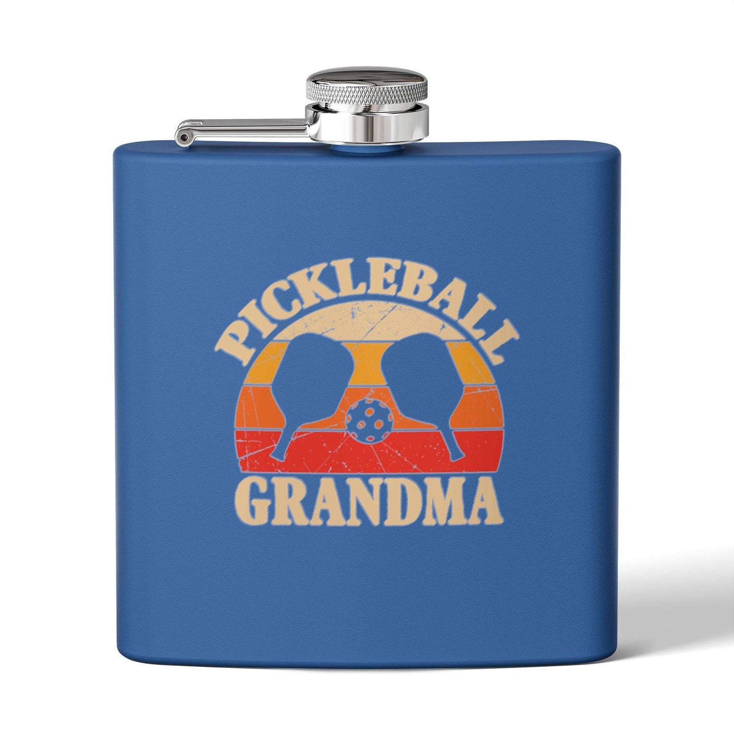 Pickleball Durable Flask - Pickleball Grandma Royal