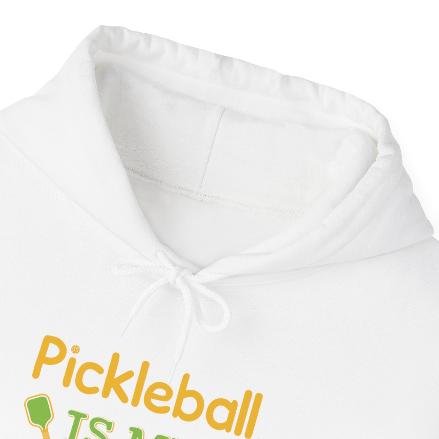Men's Durable Pickleball Hoodie - Pickleball Is My Retirement Plan