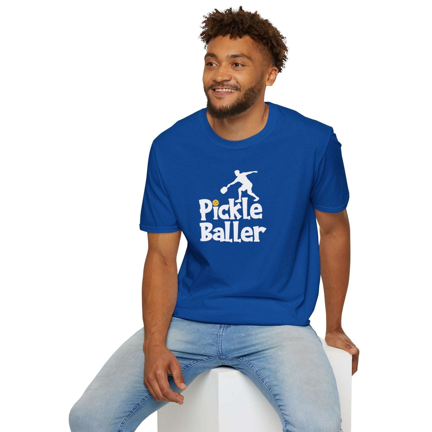 Men's Durable Pickleball T-shirt - Pickle Baller