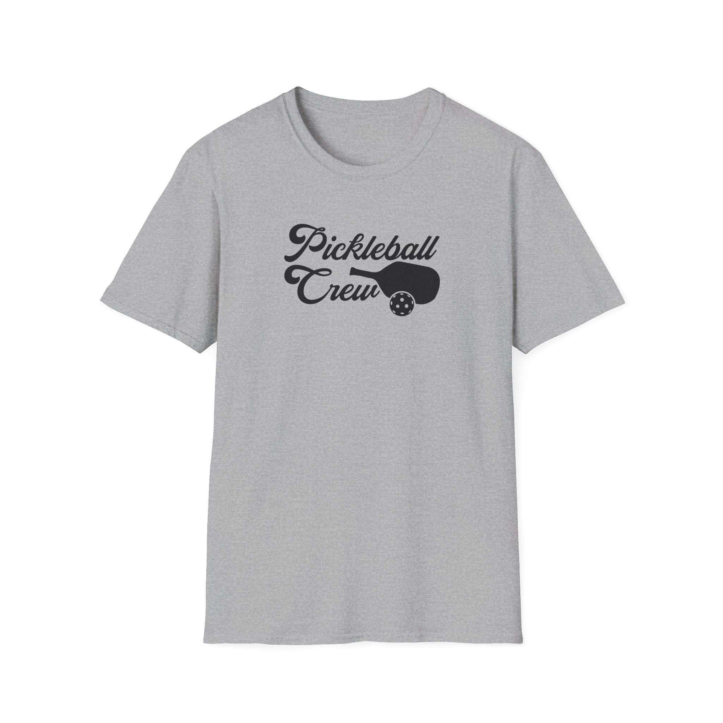 Men's Comfy Pickleball T-shirt - Pickleball Crew Gray