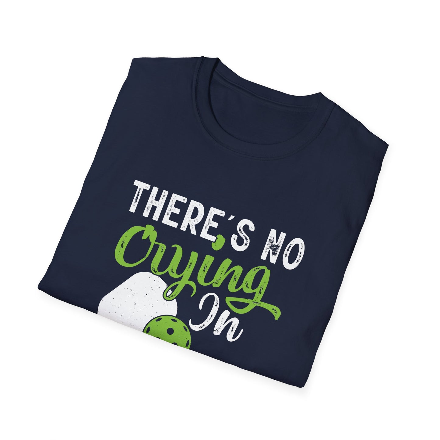 Women's Playful Pickleball T-shirt - There's No Crying in Pickleball