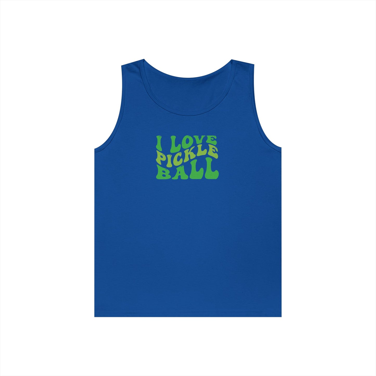 Men's Funny Pickleball Tank Top - I Love Pickleball