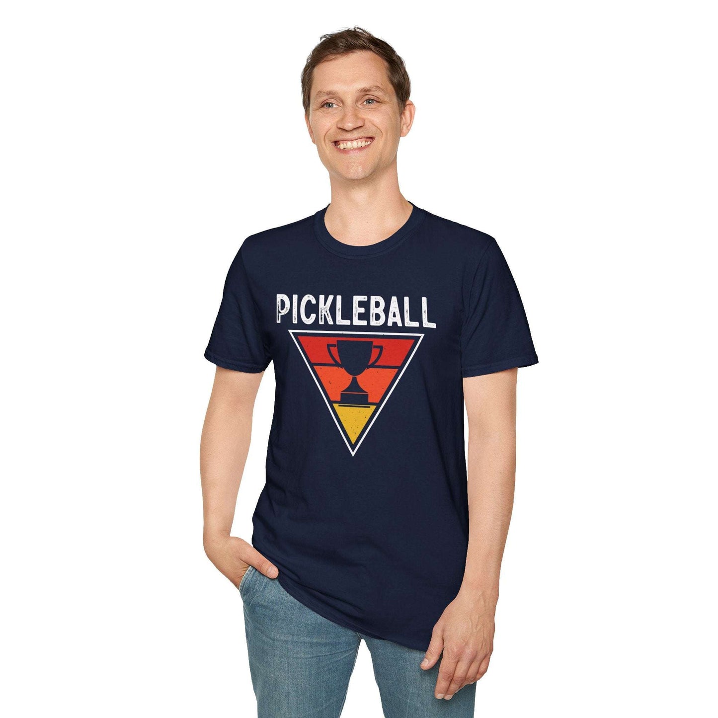 Men's Bold Pickleball T-shirt - Pickleball Trophy