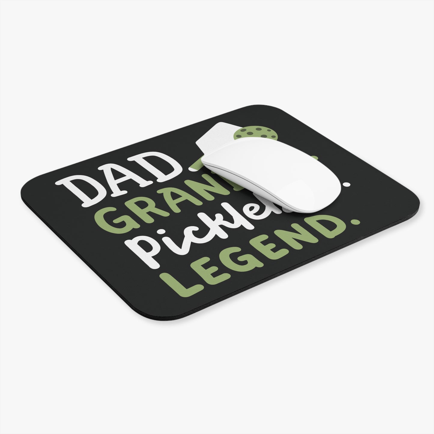Pickleball Durable Mouse pad - Dad Grandpa Pickleball Legend